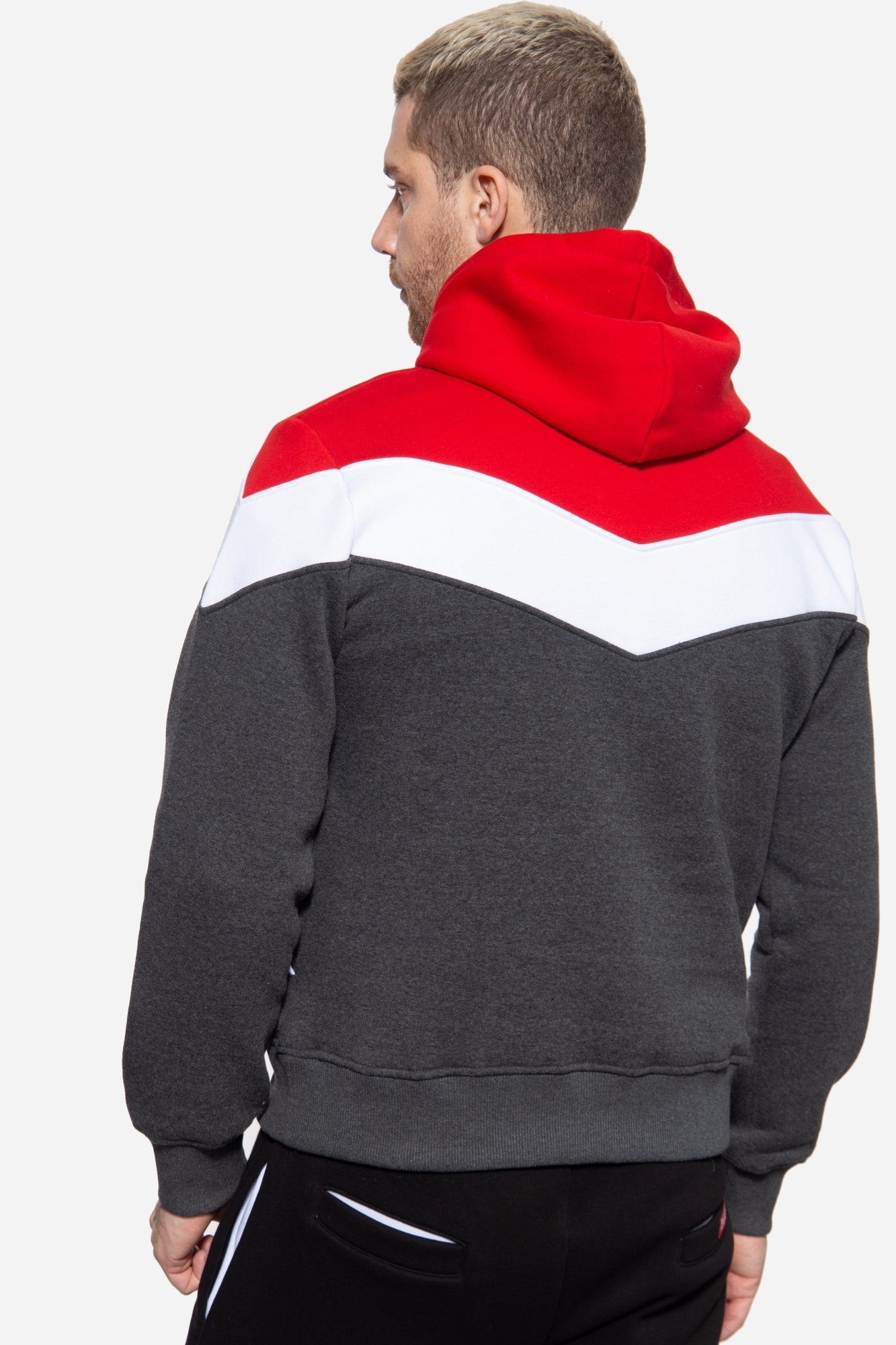 Akito Tanaka Kapuzenpullover Triple Tone (1-tlg) günstig online kaufen