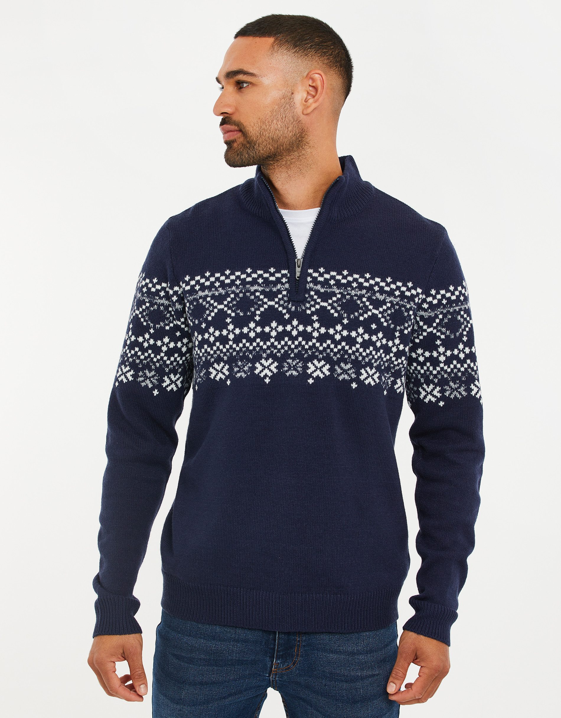 Rundhalspullover THB Xmas Jumper Colorado