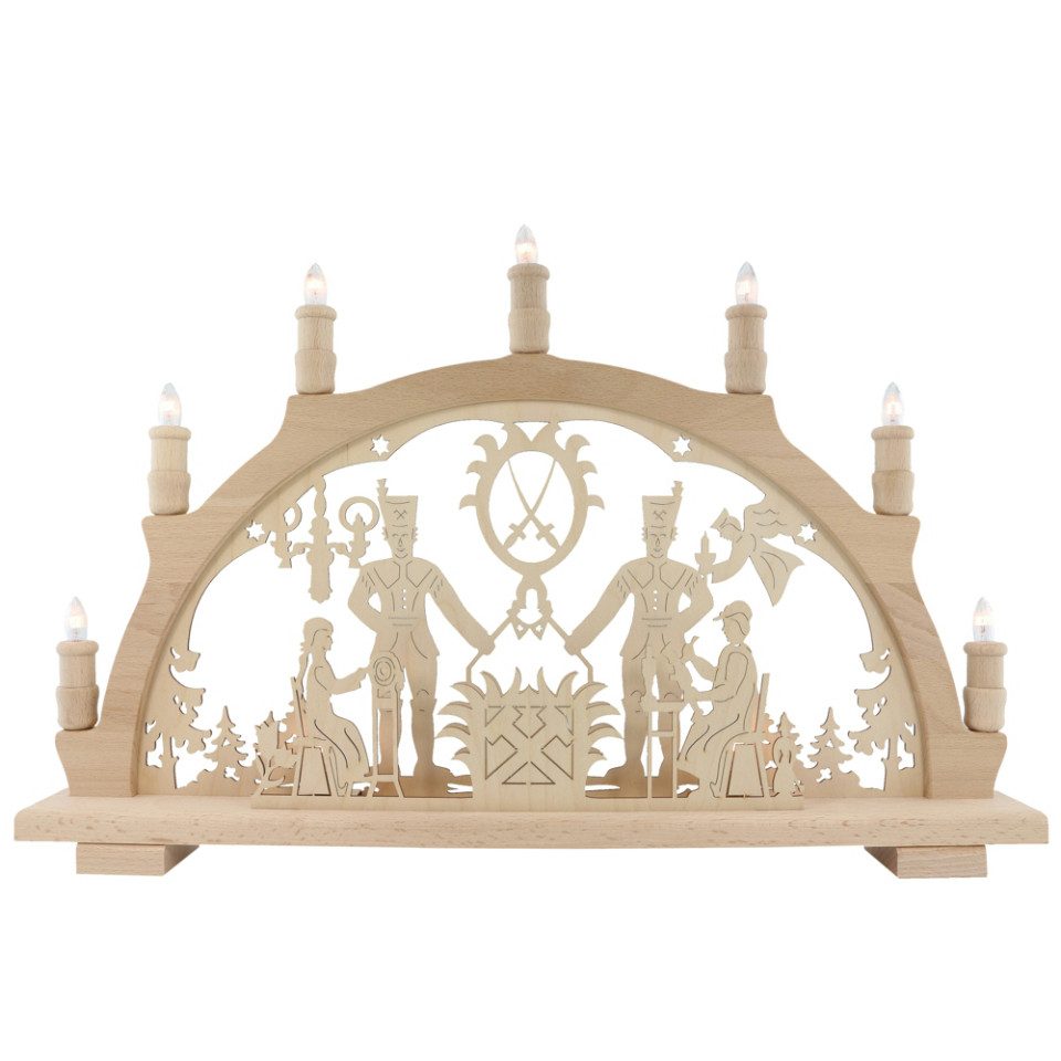 Lichterbogen Lenk und Sohn Schwibbogen Bergmann