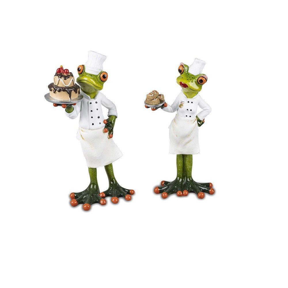 formano Dekofigur Formano Frosch als Bäcker günstig online kaufen