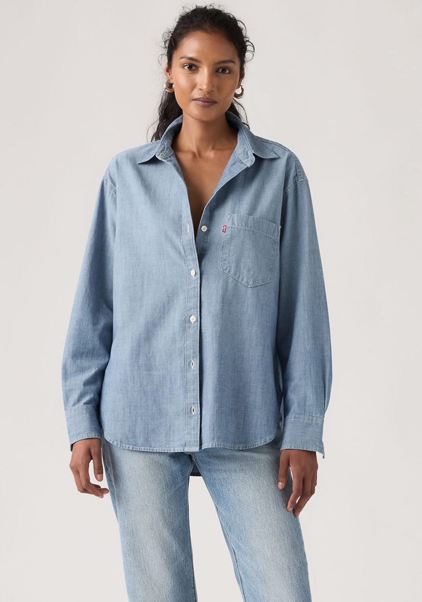 Levi's® Jeansbluse HARLIE BOYFRIEND SHIRT mit Brusttasche