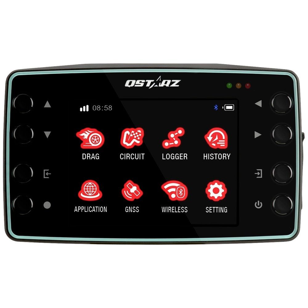 Qstarz Qstarz LT-8000GT GPS Laptimer Fahrzeugtracker Schwarz GPS-Tracker