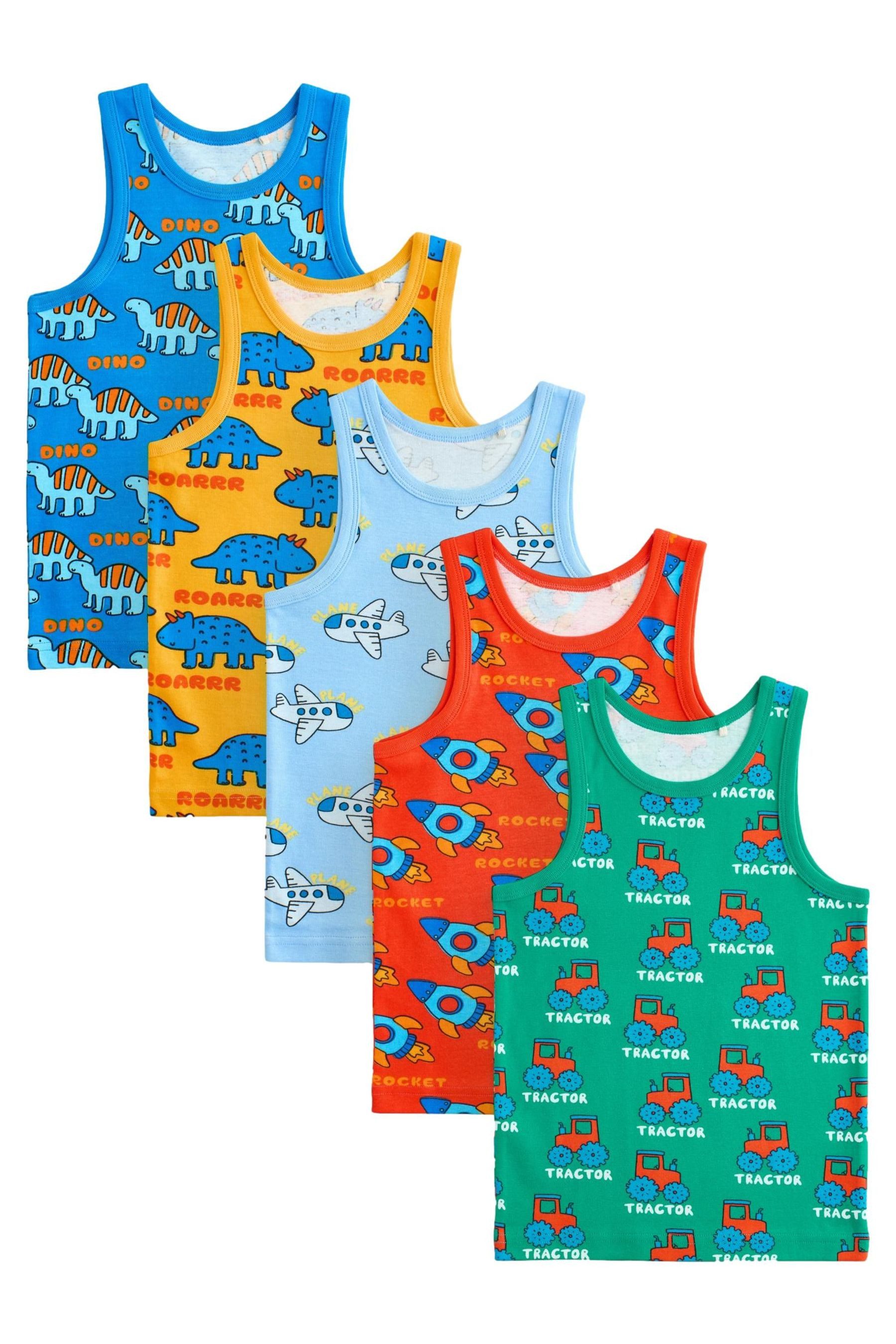 Next Trägertop Trägerhemden im 5er-Pack (5-tlg)