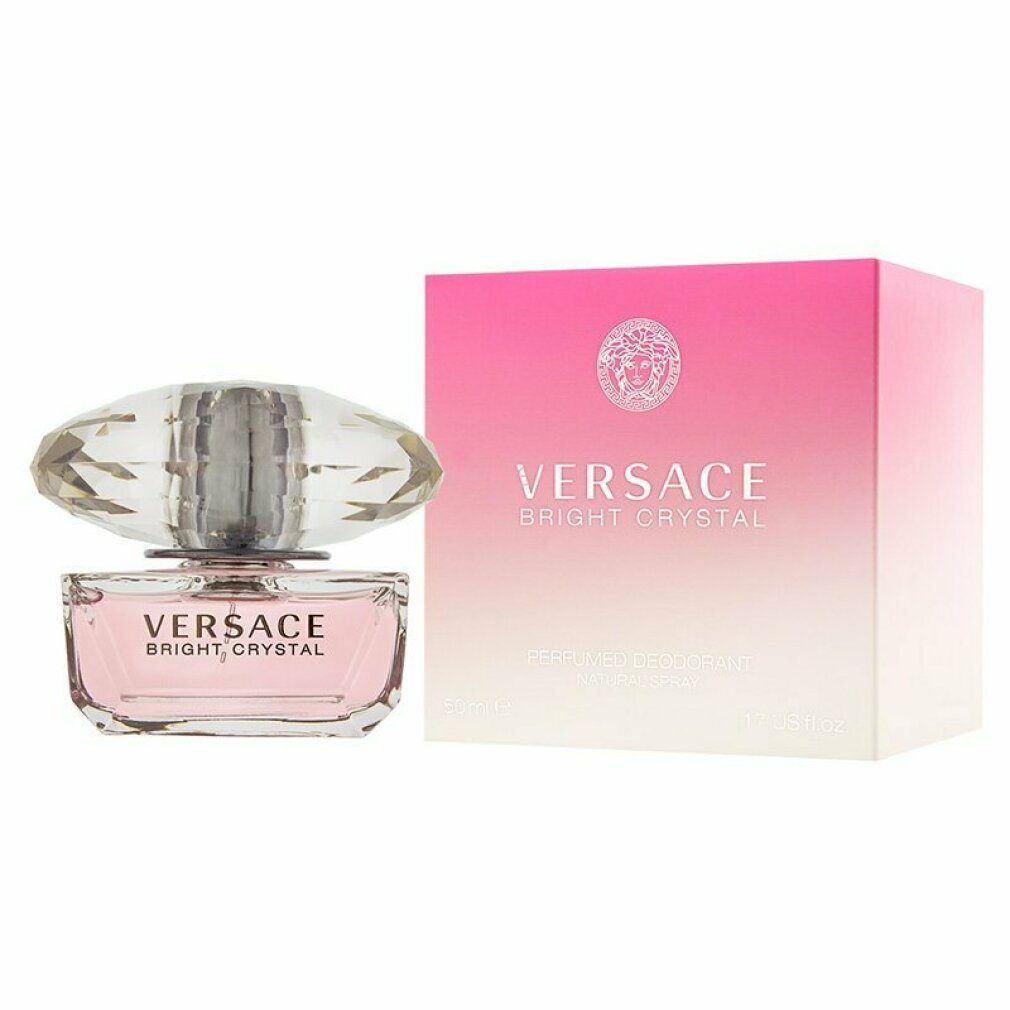 Versace 50 ml Bright Deo Crystal Deo-Zerstäuber Versace Spray