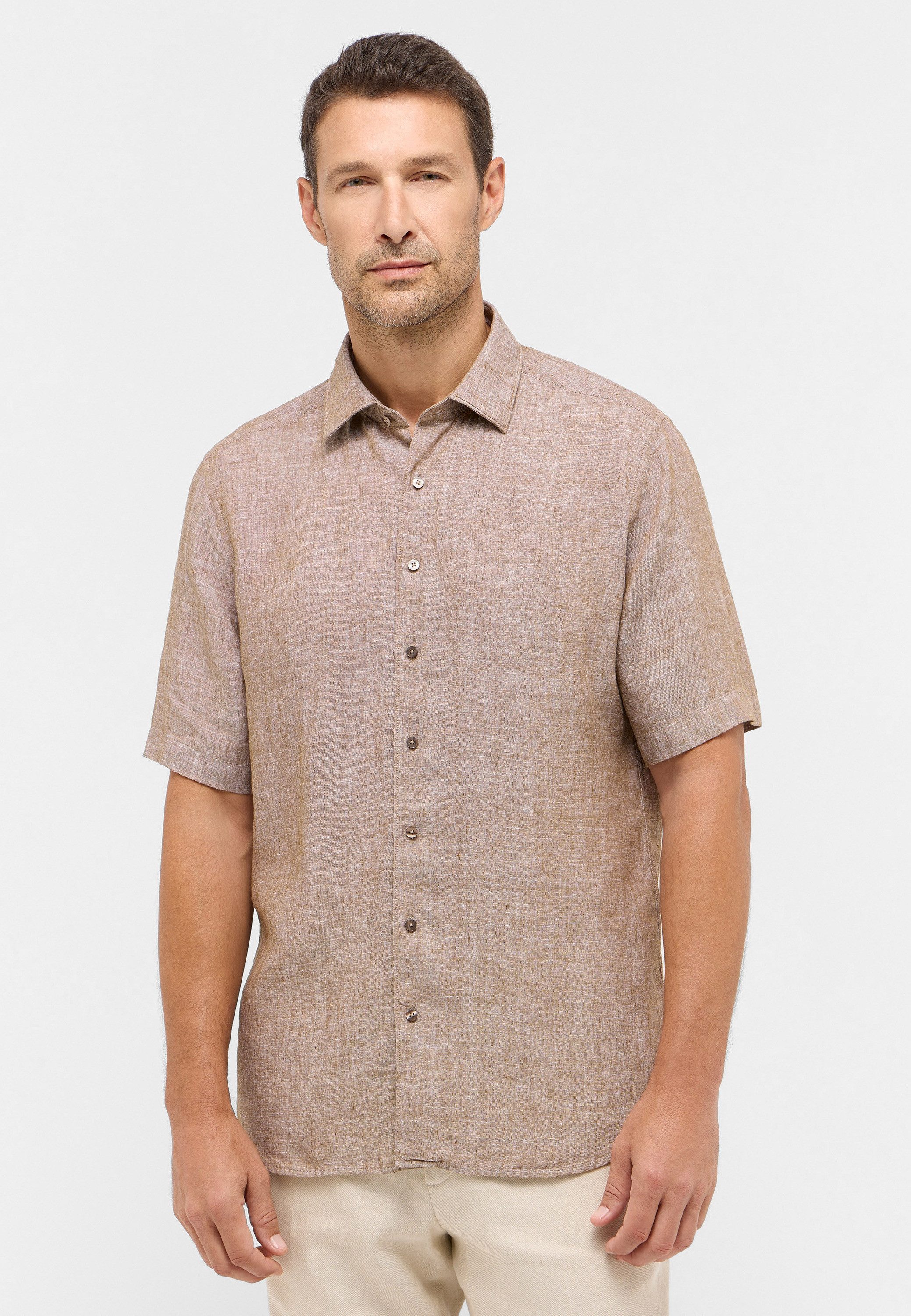 Eterna Kurzarmhemd MODERN FIT EASY IRON günstig online kaufen