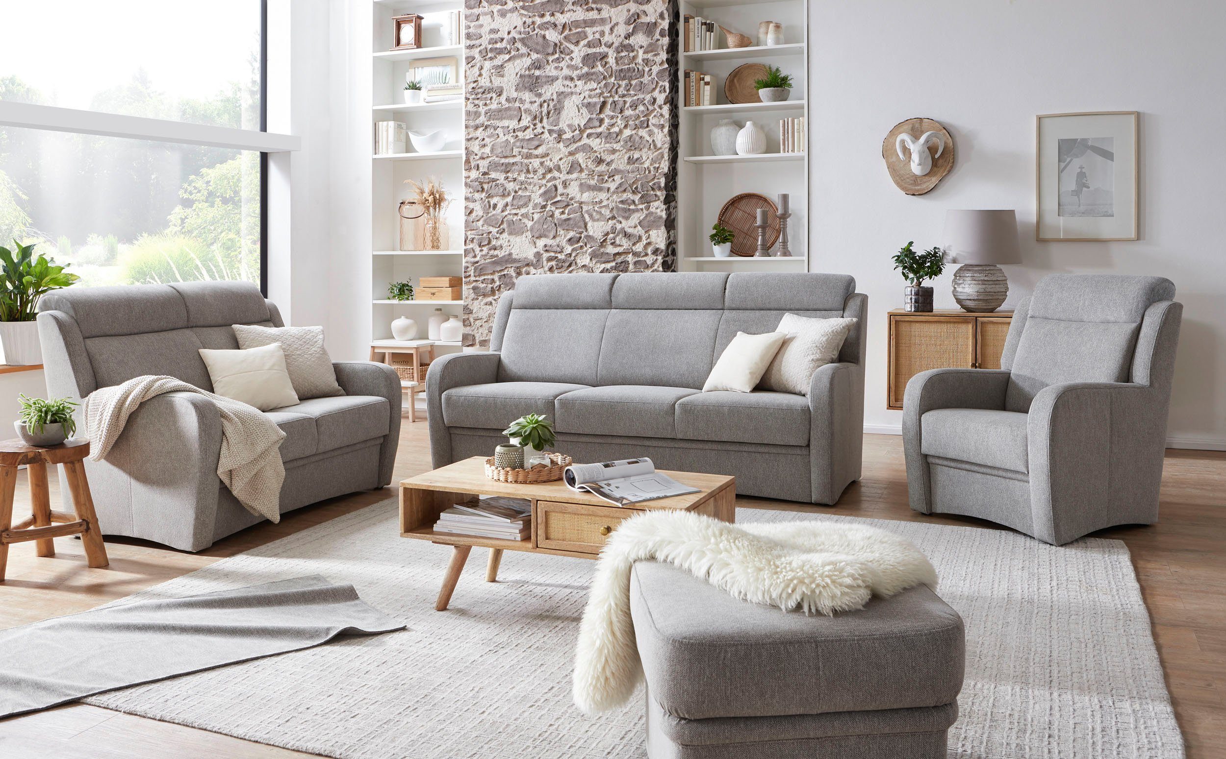 VILLA BECK Sessel Varese, inklusive Kopfteilverstellung, günstig online kaufen