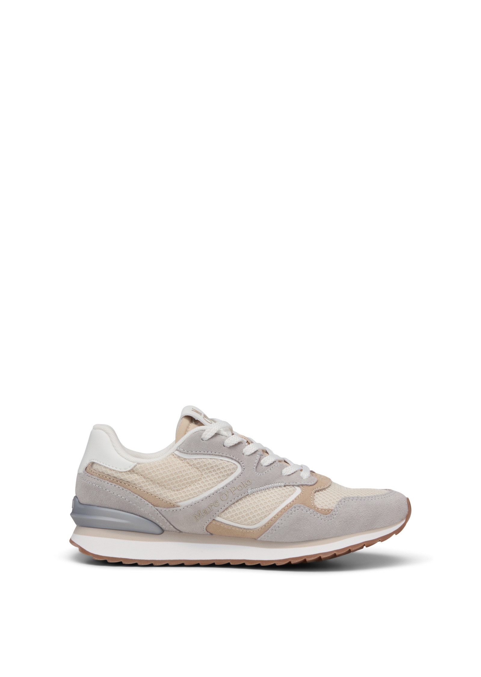 Marc O'Polo aus Rindleder und recyceltem Polyester Sneaker