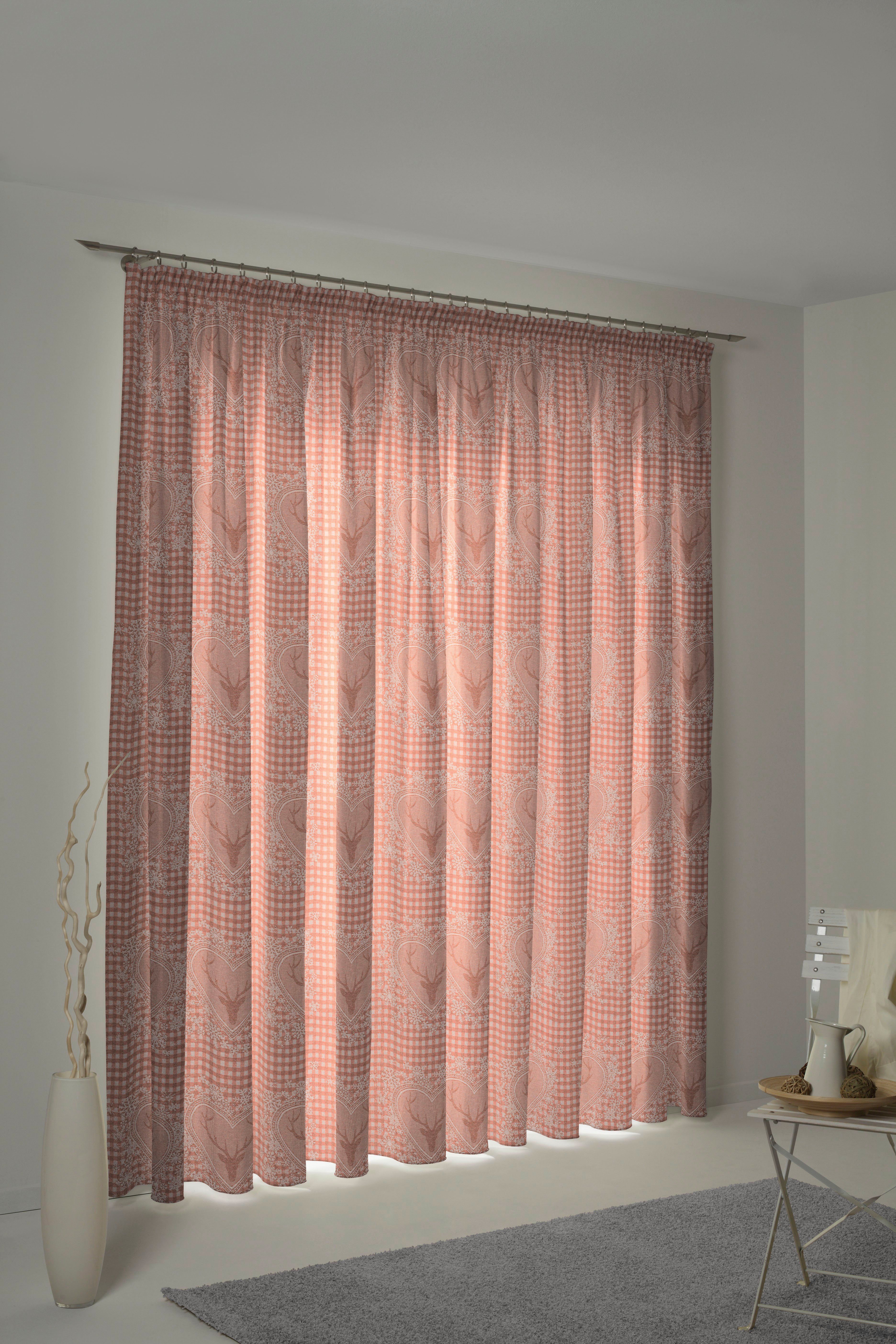 Wirth Vorhang Stuben (1 St), Multifunktionsband, blickdicht, Jacquard
