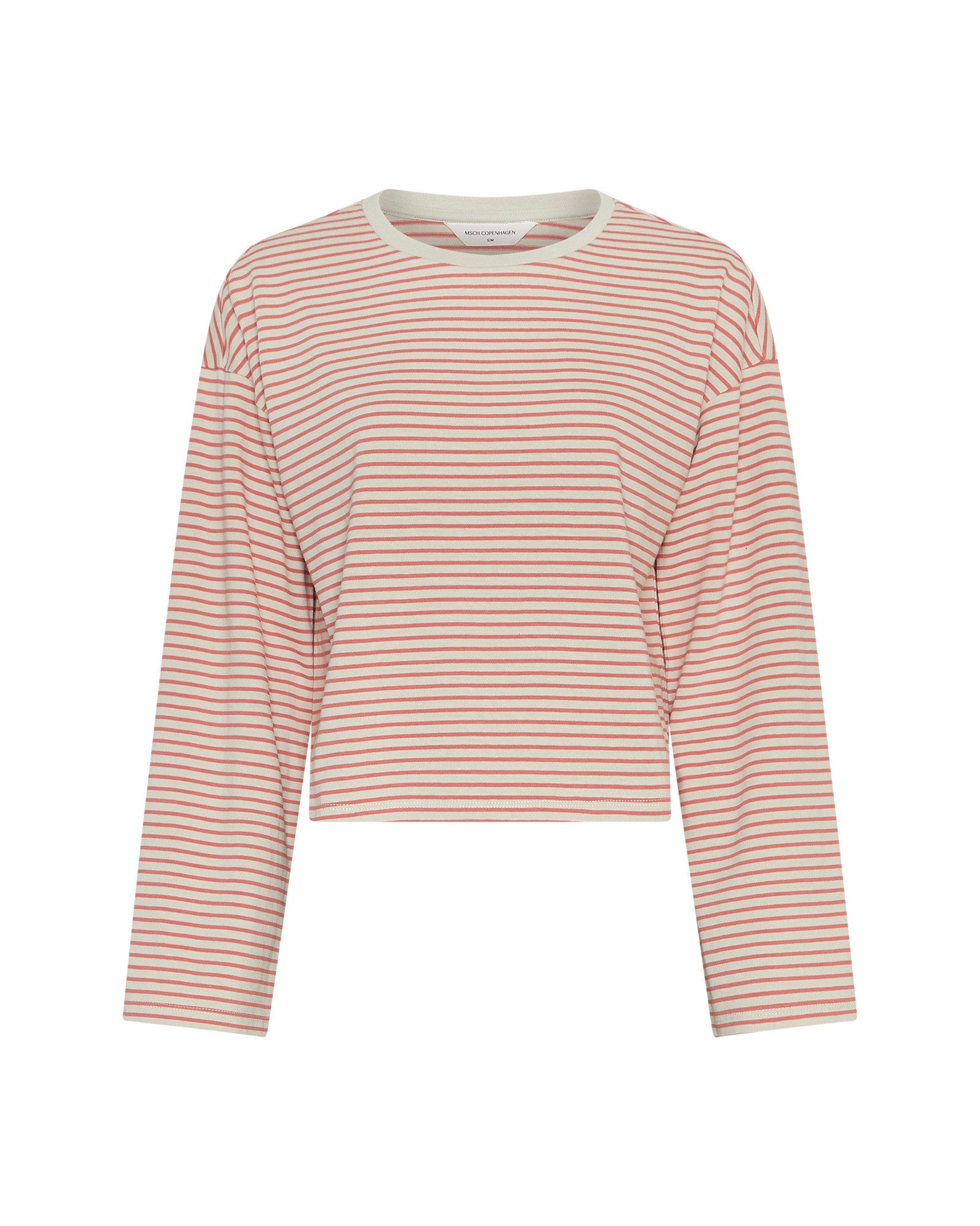Moss Copenhagen Longsleeve MSCHKrestiane Pullover STP oatmeal f rose