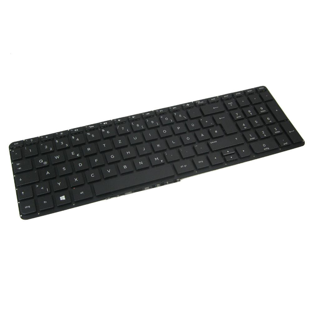Trade-Shop Ersatzteil passend für HP Pavilion 17-F 17-F000 17-F100 Tastatur (Tasten: Deutsch, QWERTZ / mit zusätzlicher Hintergrundbeleuchtung)
