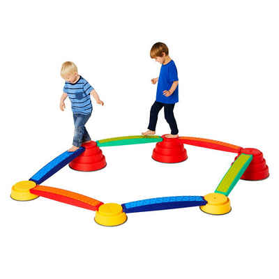 Gonge Balancetrainer Build N’ Balance Set Taktiles Balancieren, Ideal für Kindergärten, Kitas und Einrichtungen