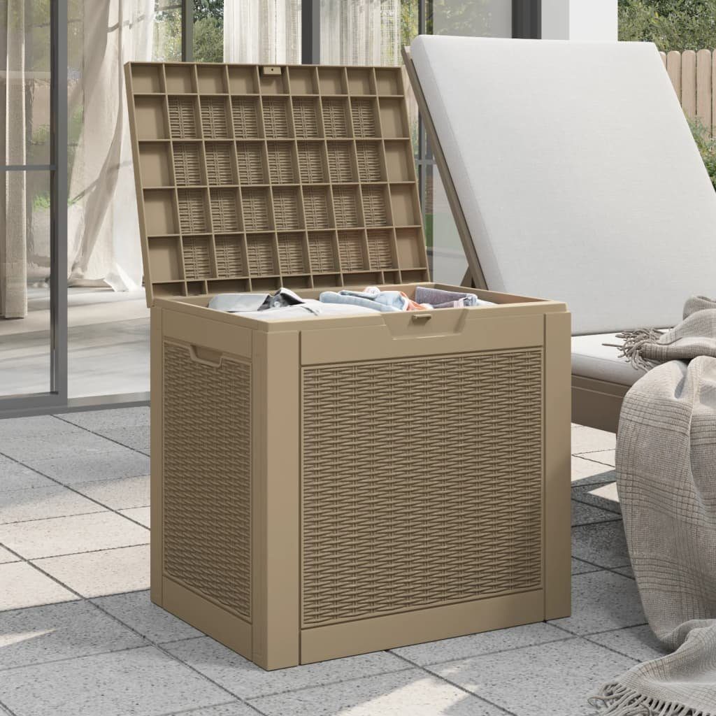vidaXL Gartenbox Gartenbox Hellbraun 55,5x43x53 cm günstig online kaufen