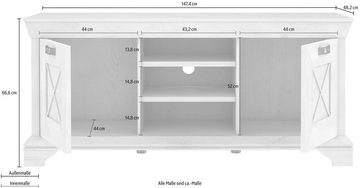 FORTE TV-Board, Breite 147 cm