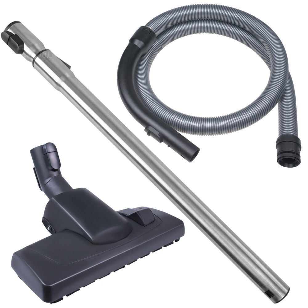 PRIMEBAG Staubsaugerschlauch SPARSET Schlauch Griff Rohr Düse für Miele Classic C1 kompatibel