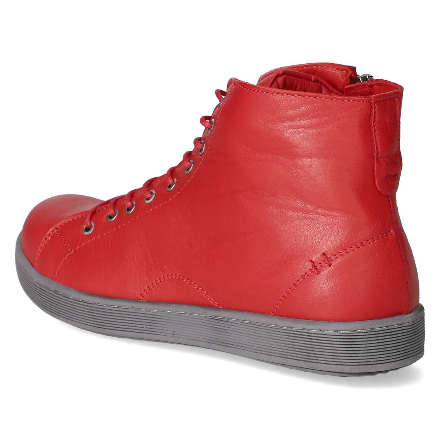 Andrea Conti Andrea Conti 0344900/1443 Damen Glattleder red Schnürstiefel