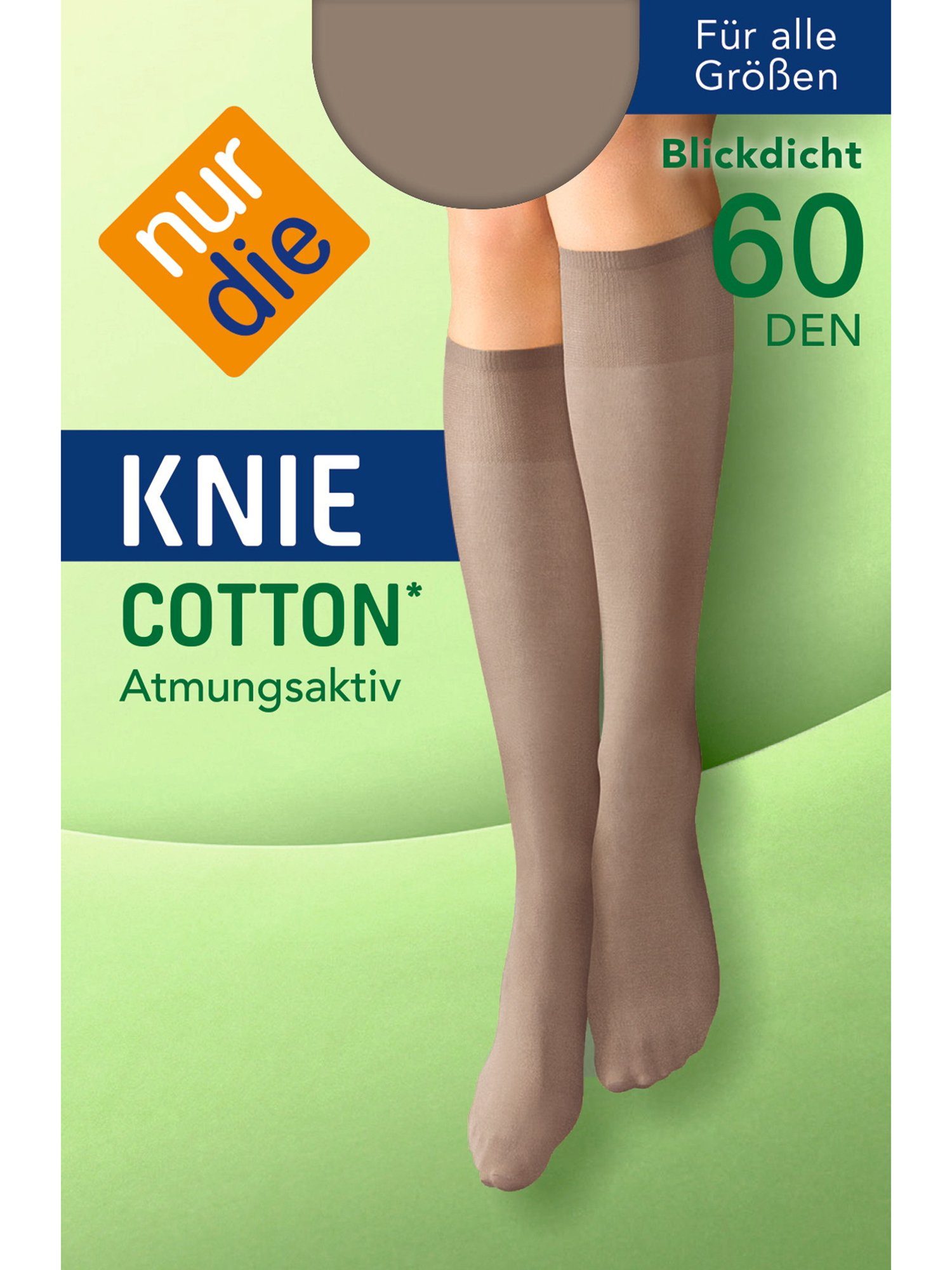 Nur Die Kniestrümpfe Cotton 60 DEN (1-Paar) sinfonie