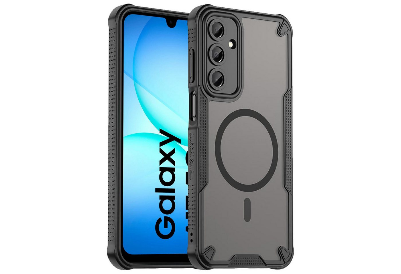 CoolGadget Handyhülle Defender Series Handy Hülle für Samsung Galaxy A17 5G 6,7 Zoll, Magsafe TPU Schlicht Robust Schutzhülle für Galaxy A17 5G Hülle