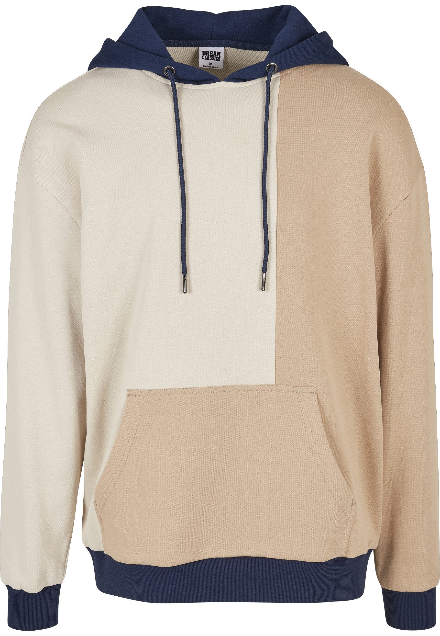 URBAN CLASSICS Kapuzenpullover Urban Classics Herren Oversized Color Block Hoody (1-tlg)