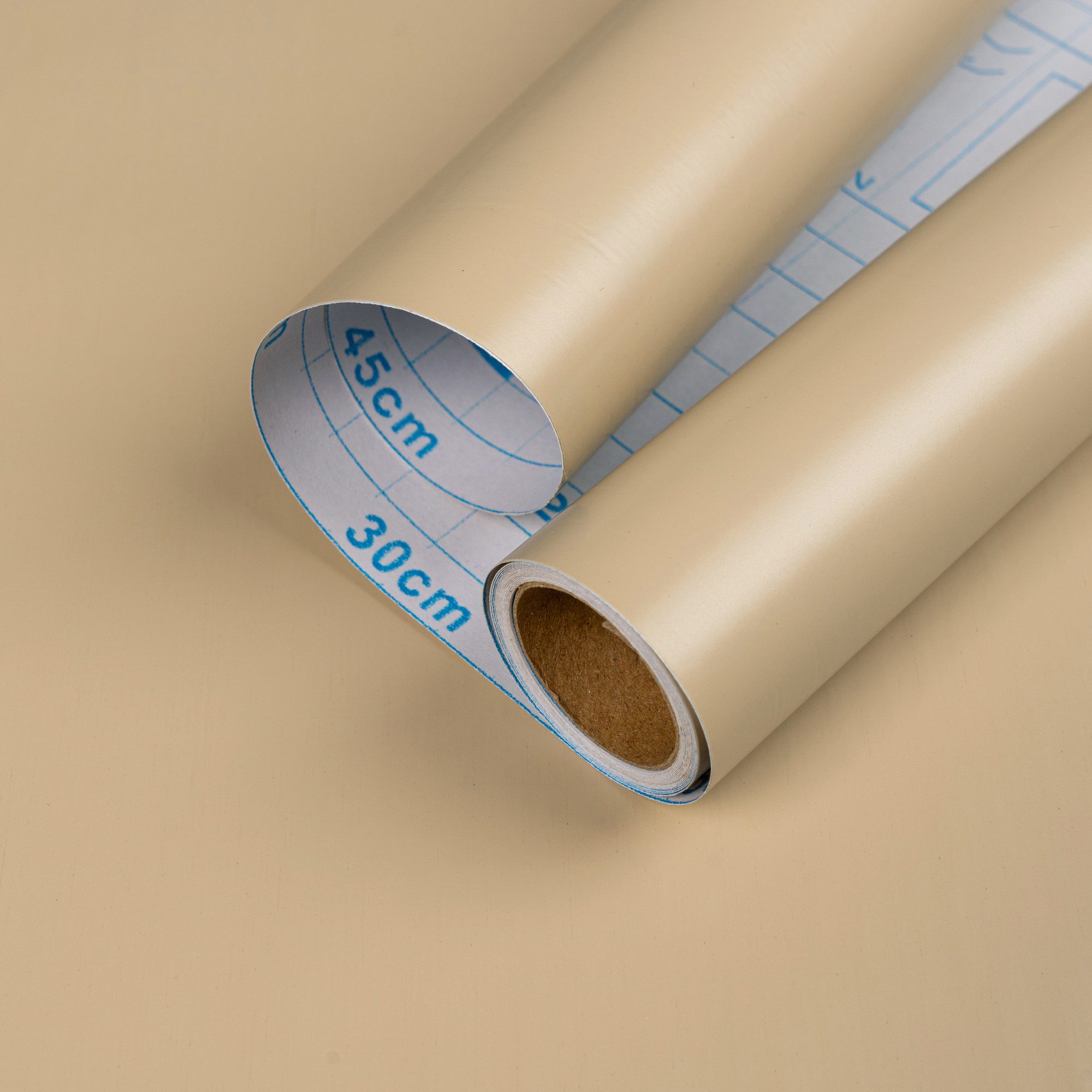 Architects Paper Möbelfolie Architects Paper Möbelfolie Uni selbstklebend, (1St), Selbstklebende PVC-Folie in Uni-Optik mit Schneidraster