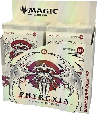 Magic the Gathering Sammelkarte Phyrexia: Alles wird eins Sammler Booster Display Deutsch