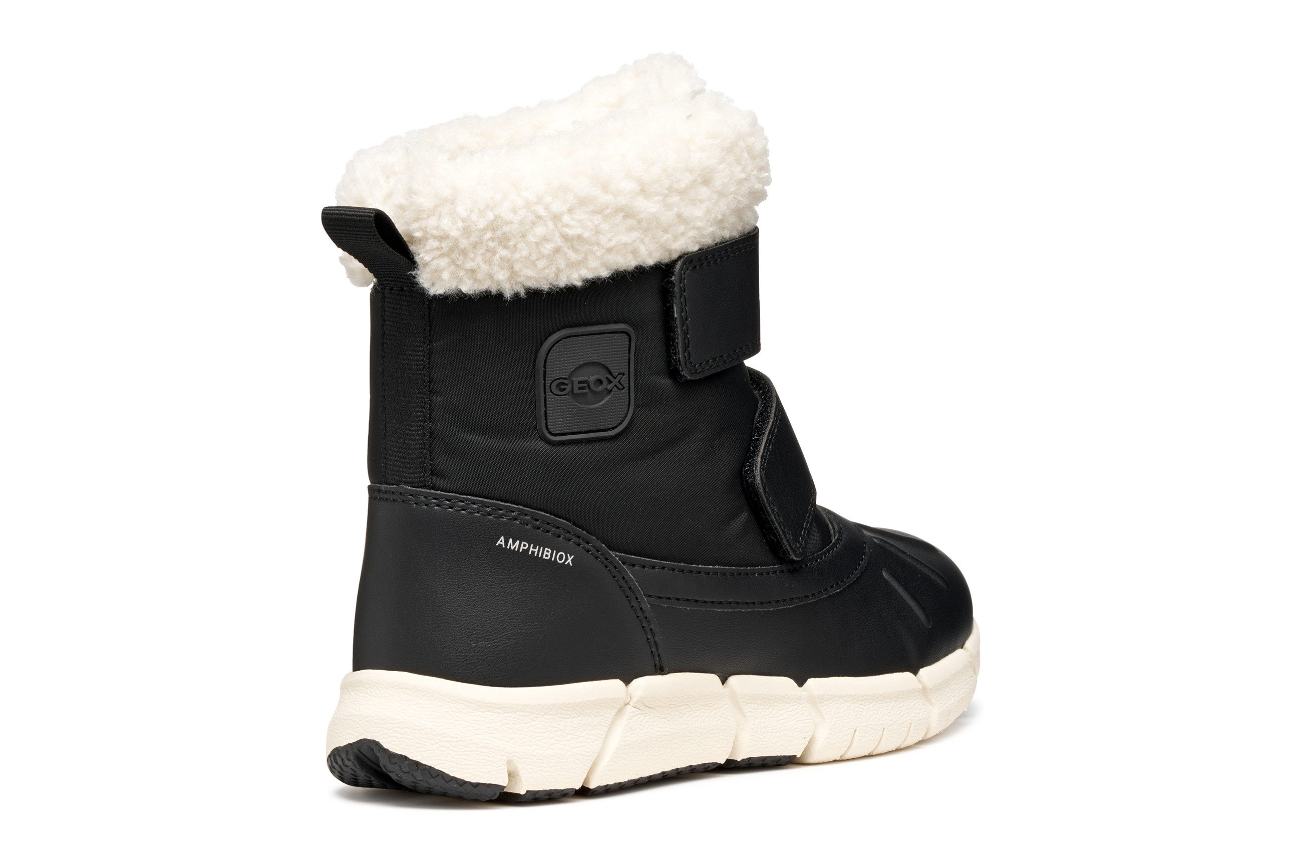 Geox J FLEXYPER GIRL B AB Winterboots Snowboots, Klettstiefel mit Warmfutter, Größenschablone zum Download