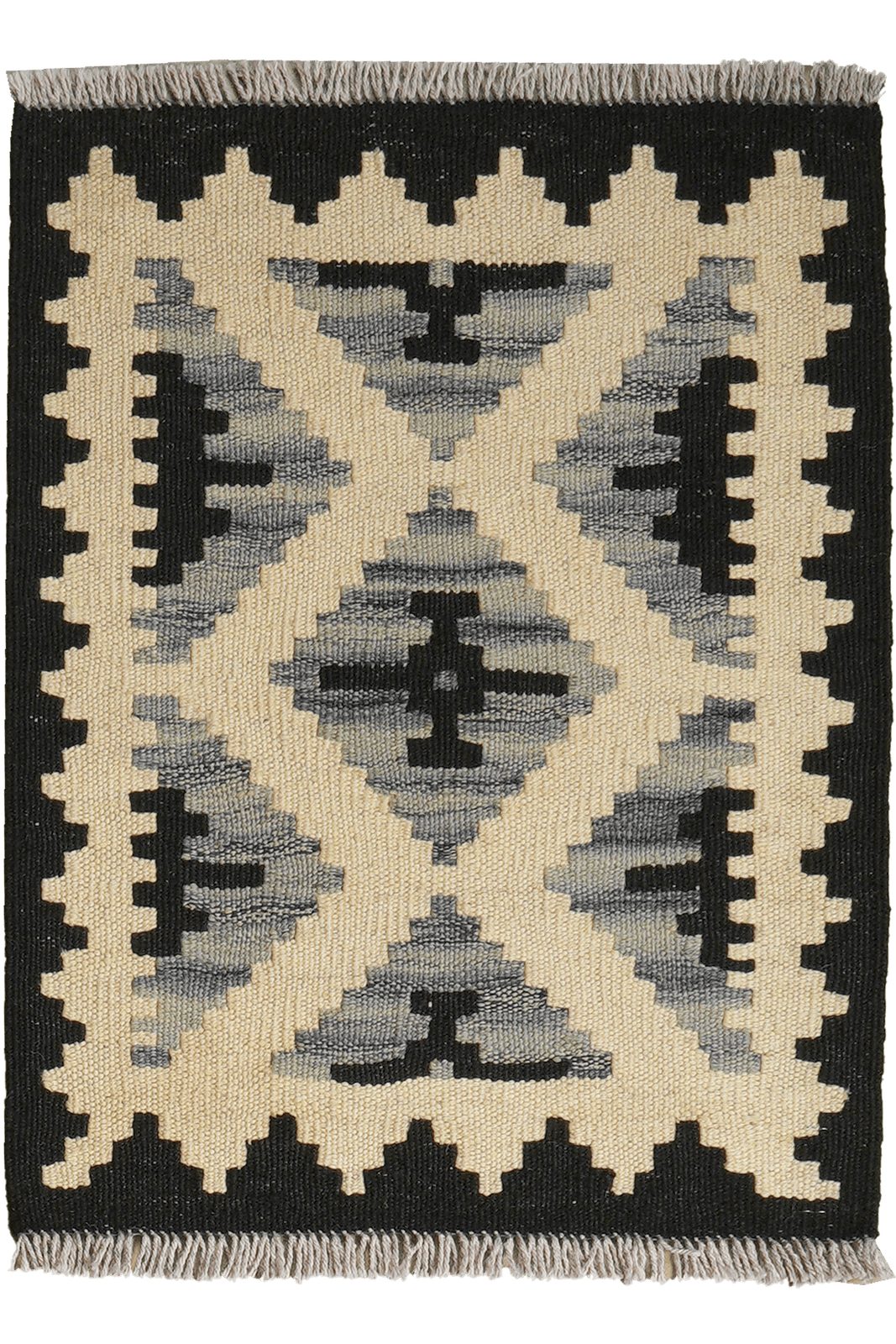 Looma Teppich Kelim Gashgai 60x47cm, rechteckig, Höhe: 5 mm, Gashgai, Schurwolle, Unikat