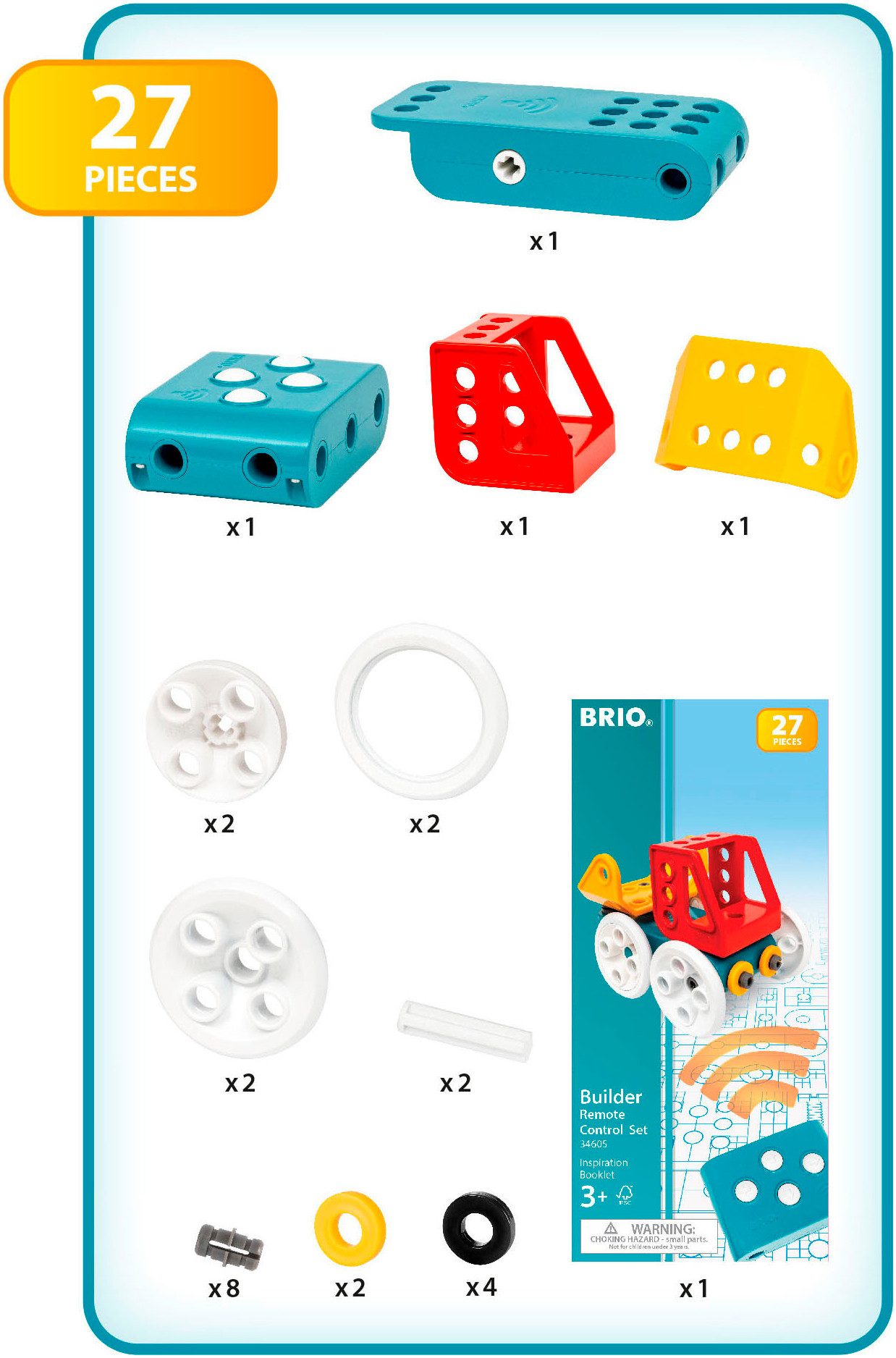 BRIO® RC-Auto BRIO Builder - Auto mit Fernsteuerung