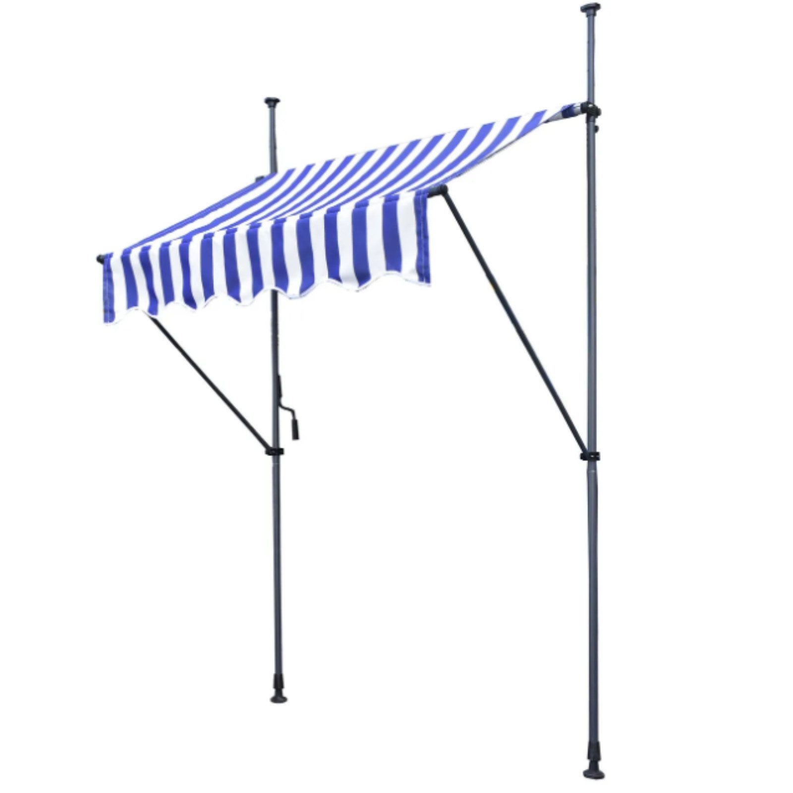 HORI Markise HORI Klemm-Seitenmarkise ausziehbarer Sichtschutz (1-St) Klemm-Seitenmarkise, Ausziehbarer Sichtschutz, Windschutz Terrasse