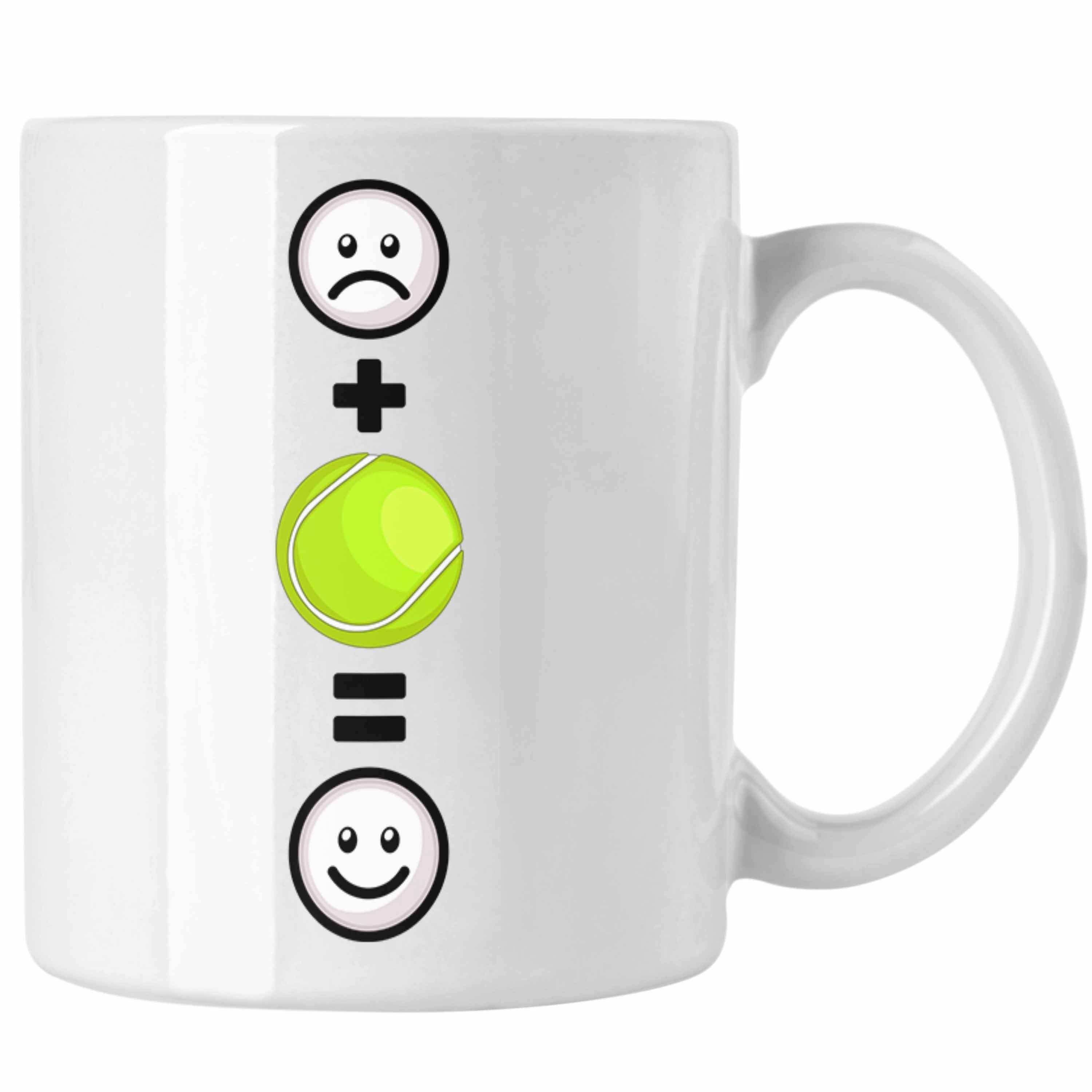 Trendation Tasse Tennis Tasse Geschenk für Tennisspieler Männer Frauen Lustige Geschenk