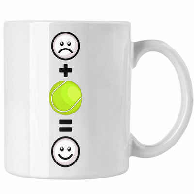 Trendation Tasse Tennis Tasse Geschenk für Tennisspieler Männer Frauen Lustige Geschenk