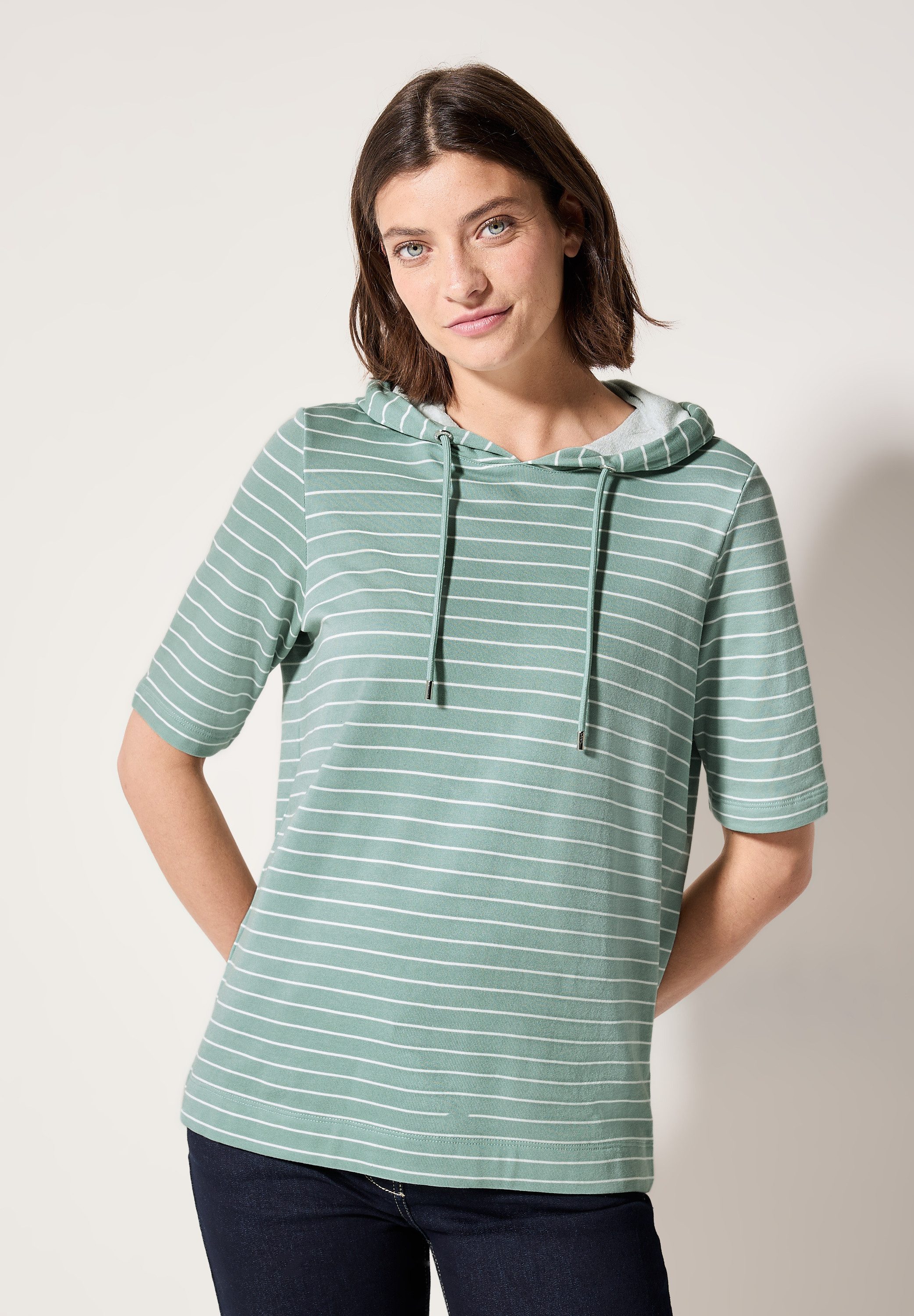 Cecil Kapuzenshirt, im soften Baumwoll-Mix günstig online kaufen