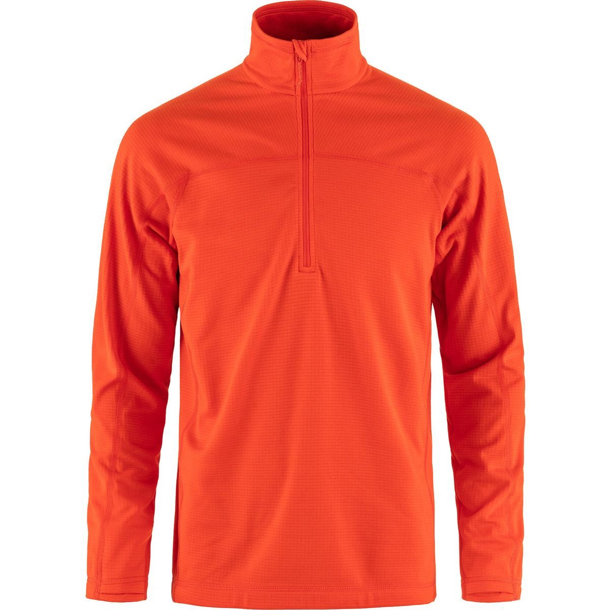 Fjällräven Fleecejacke Abisko Lite Fleece Half Zip M Leichter, atmungsaktiver Fleece-Pullover aus recyceltem Polyester