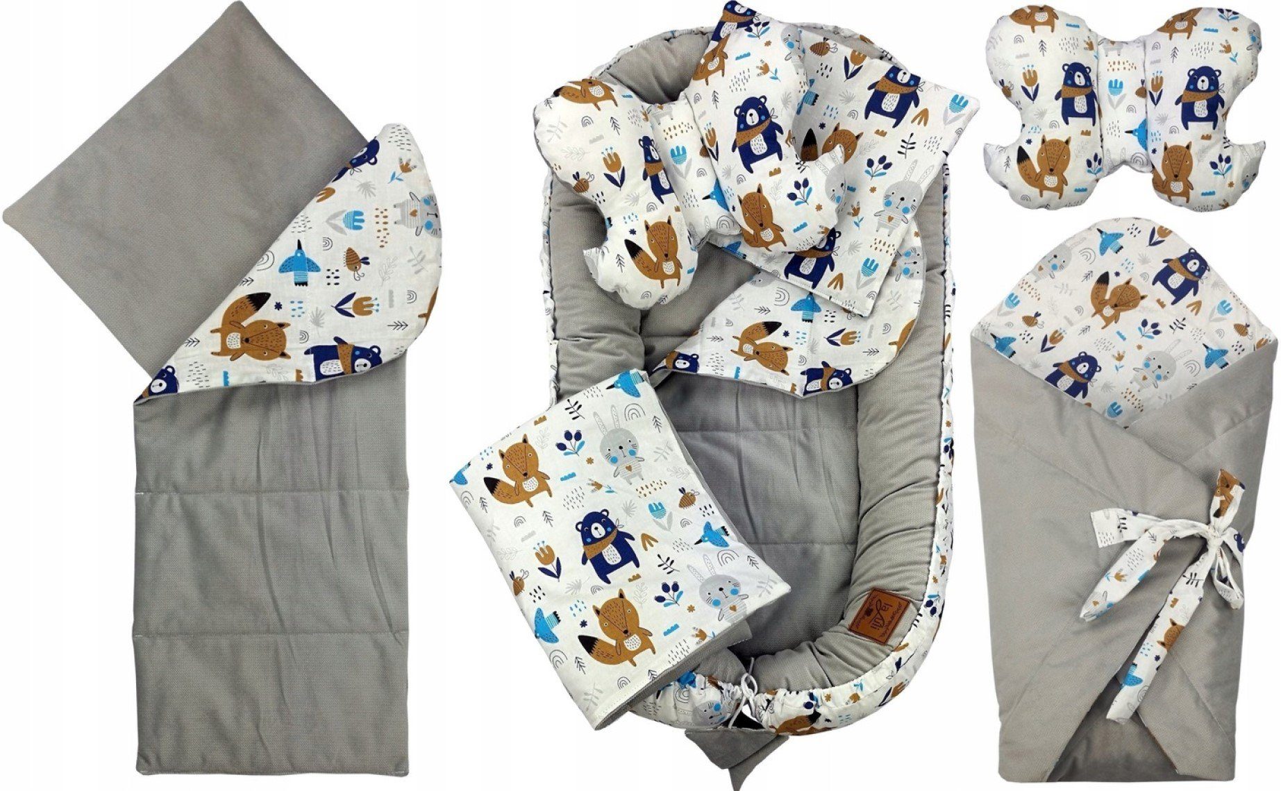 Babybett Babybett Babynestchen 10in1 Babynest Kinderbett Kokon zum schlafen