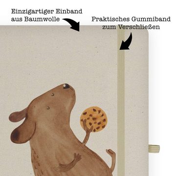 Mr. & Mrs. Panda Notizbuch Hund Keks - Transparent - Geschenk, Hundeleckerli, Skizzenbuch, Schre Mr. & Mrs. Panda, Personalisierbar