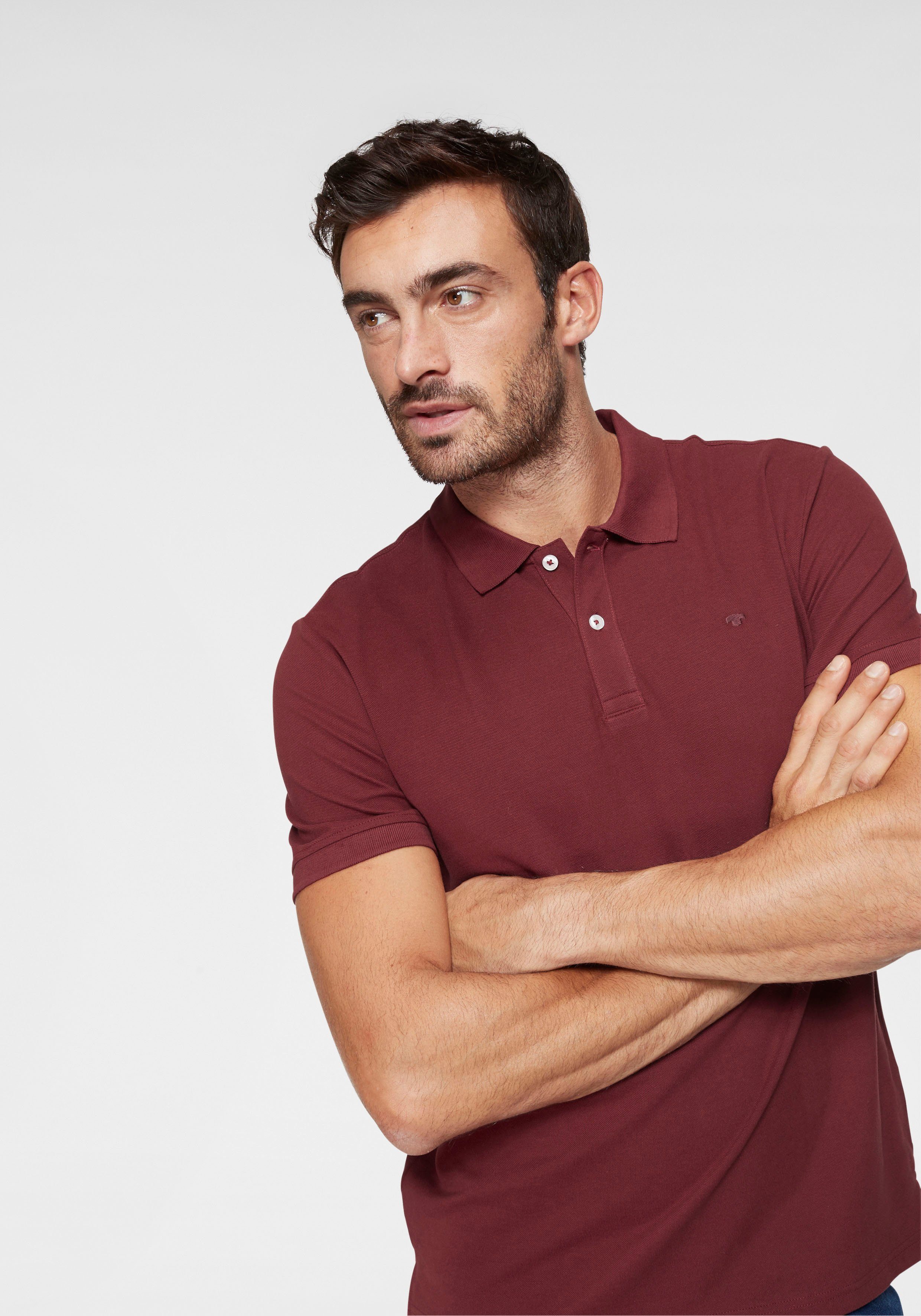 TOM TAILOR Poloshirt Basic Baumwoll-Piqué. Reduzierter Preis € 17,99. Unverbindliche Preisempfehlung € 19,99
