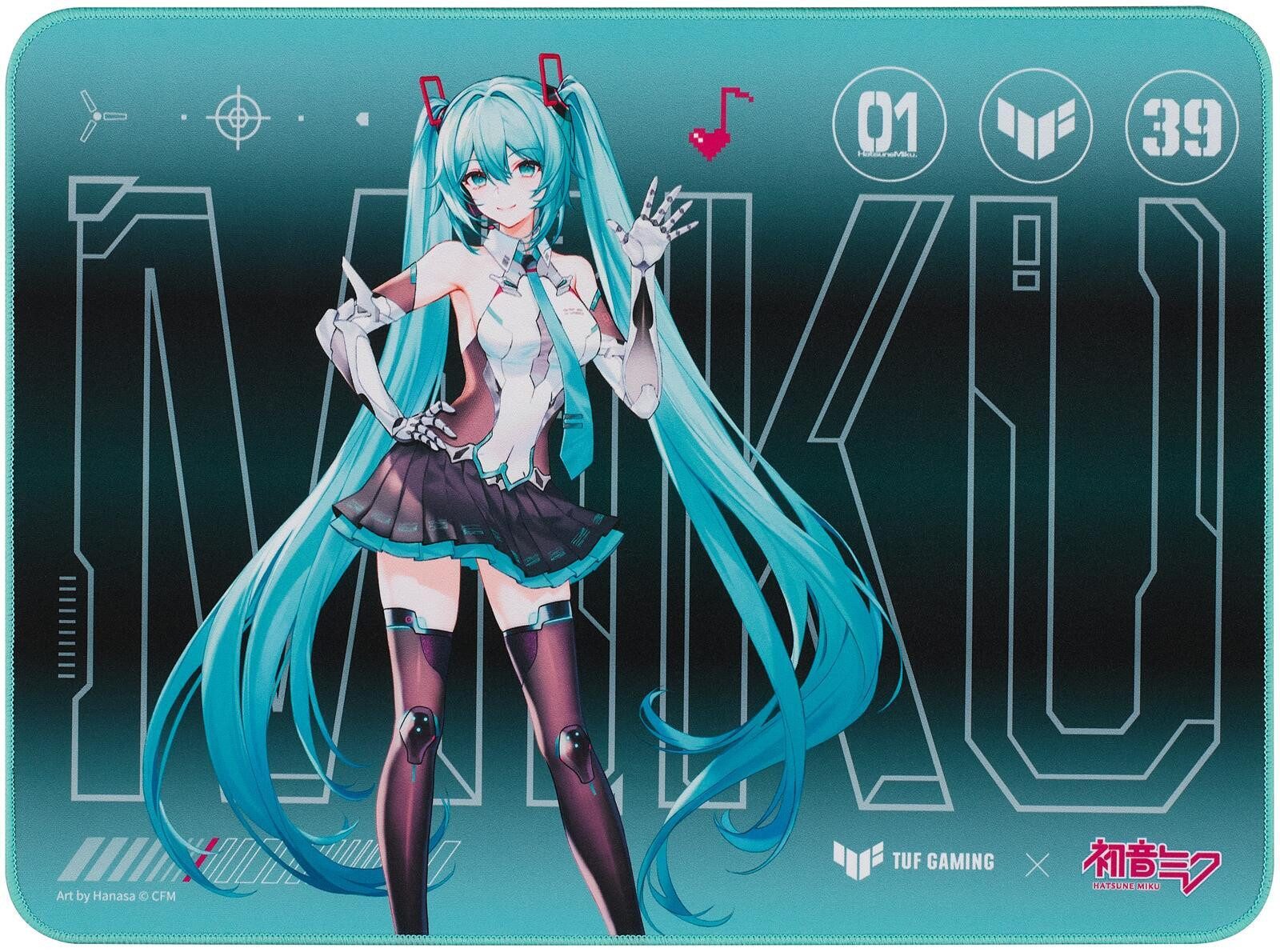 Asus Mauspad ASUS TUF Gaming P1 Hatsune Miku Edition