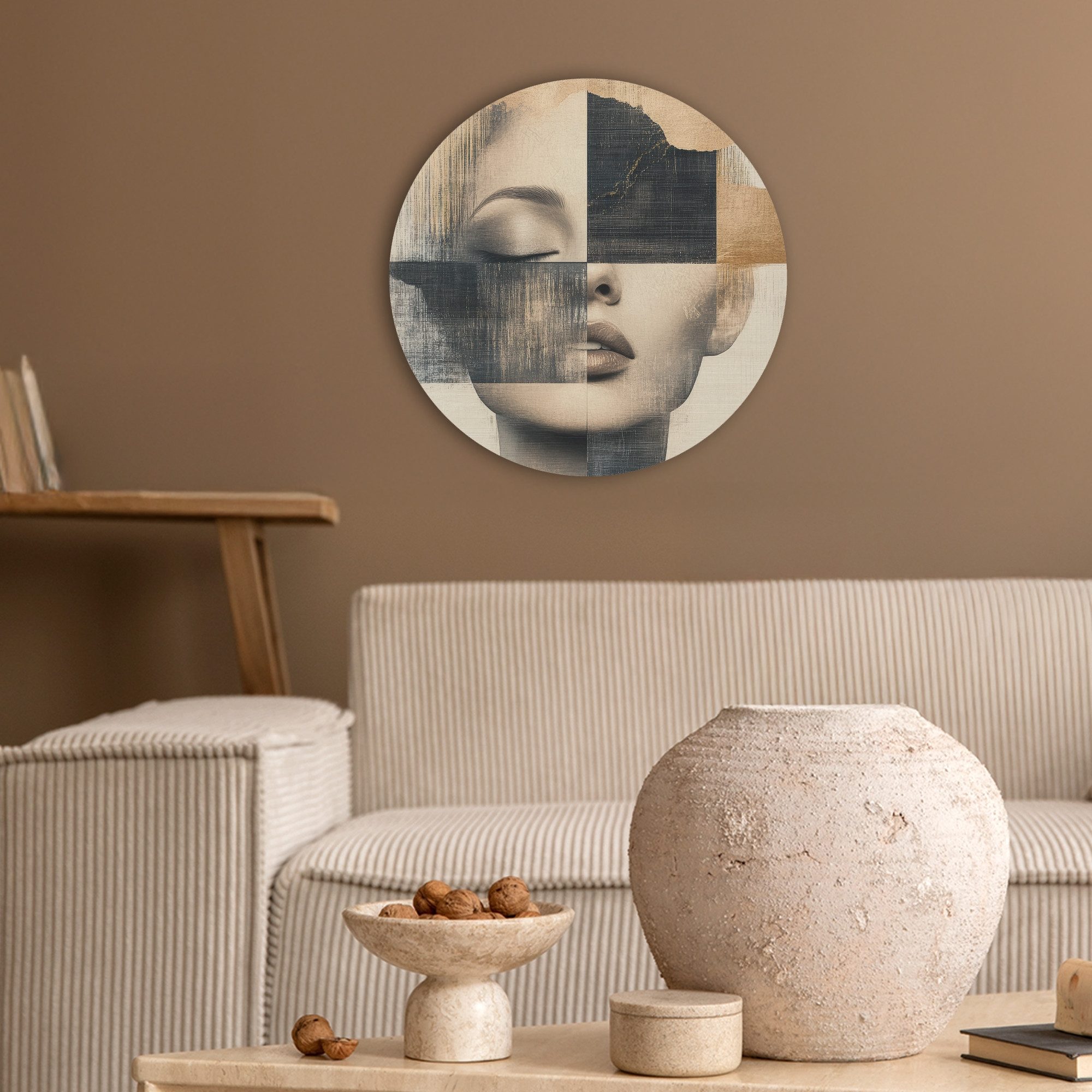 MuchoWow Gemälde Gold - Frau - günstig online kaufen