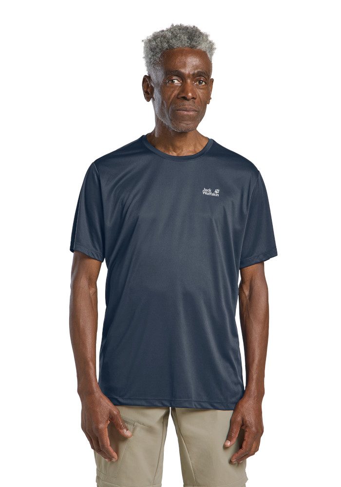 Jack Wolfskin T-Shirt TECH T M Funktionsshirt, atmungsaktiv, schnelltrocknend