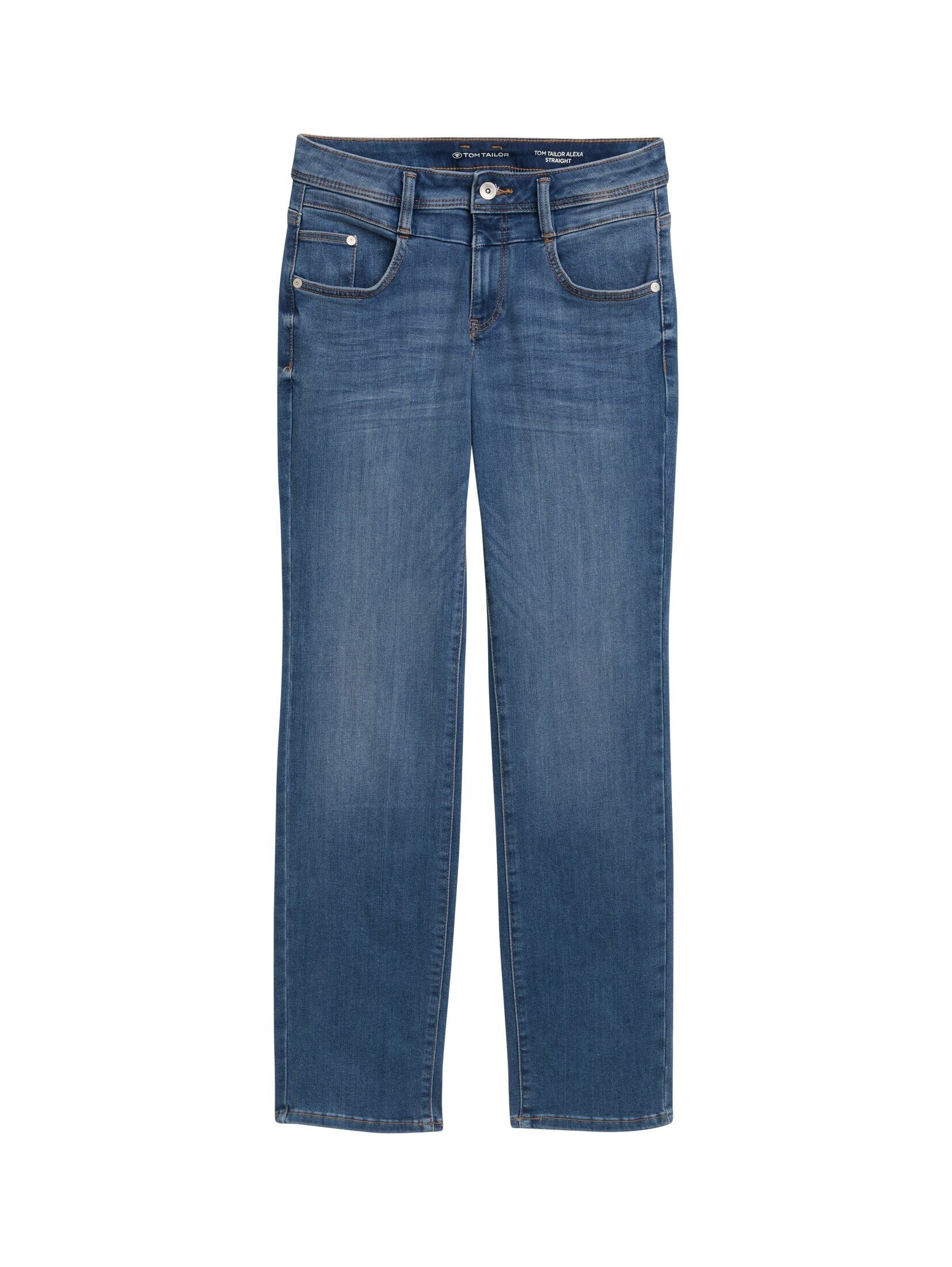 mid stone wash denim