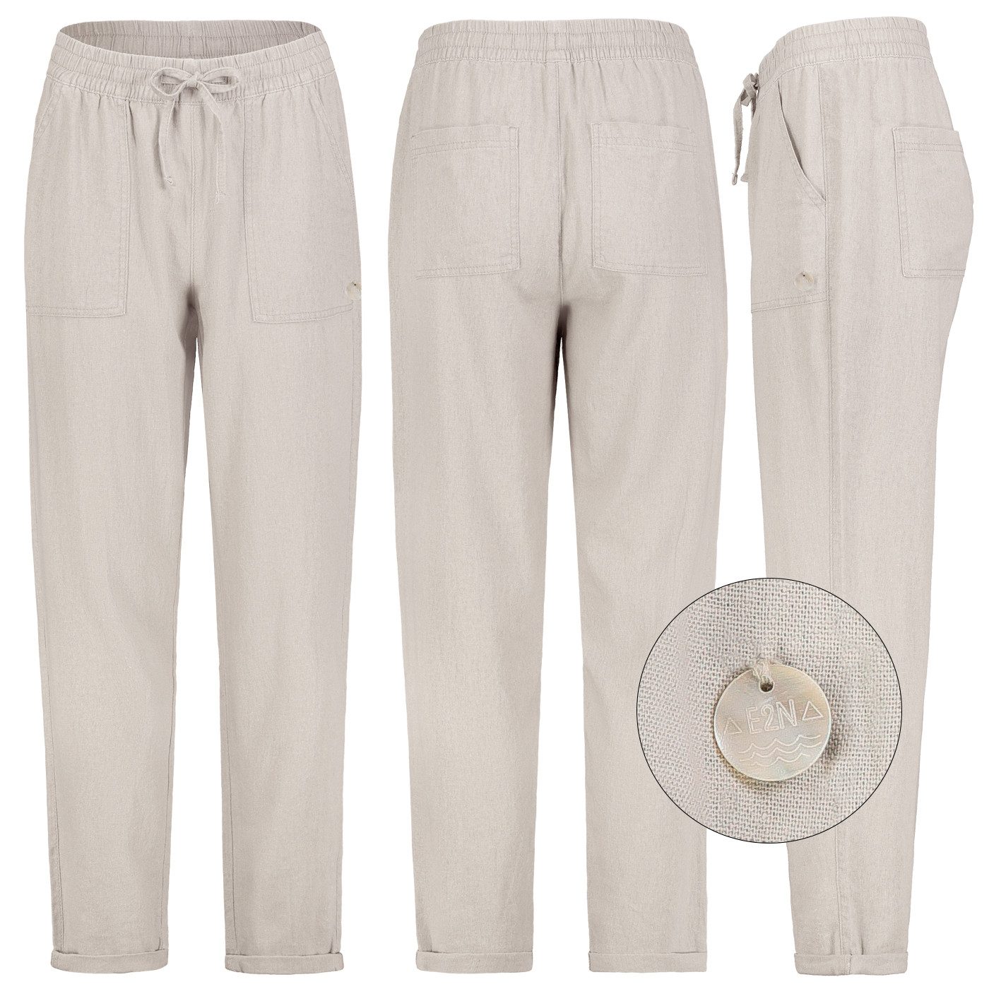 Eight2Nine Chinos Eight2nine Damen Leinen Hose günstig online kaufen
