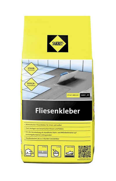 Sakret Mörtel SAKRET Fliesenkleber BM 5 kg