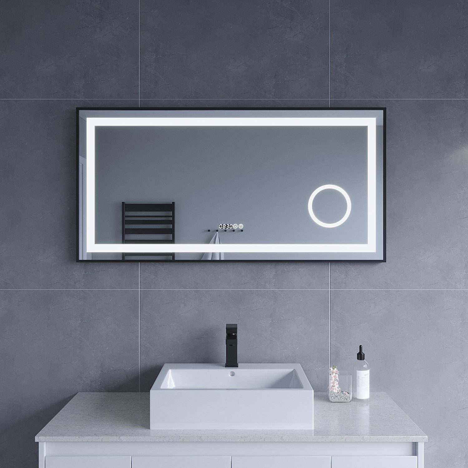 AQUABATOS LED-Lichtspiegel Led Spiegel mit Beleuchtung günstig online kaufen