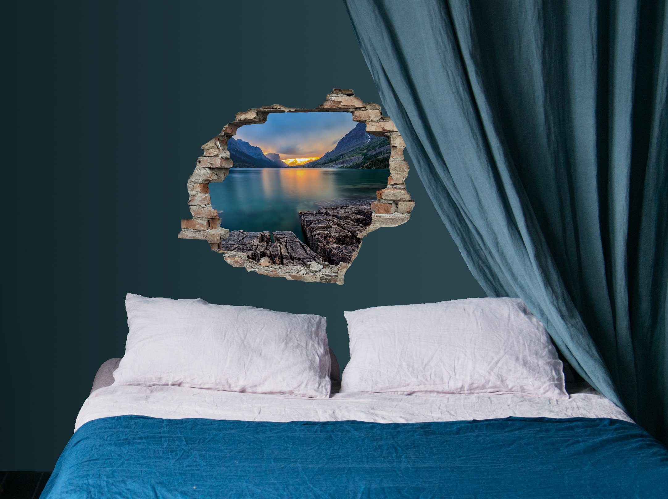 queence Wandtattoo See (1 St), Wandsticker, Wandbild, selbstklebend, 3D, Wa günstig online kaufen