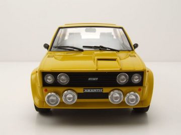 ixo Models Modellauto Fiat 131 Abarth 1980 gelb Modellauto 1:18 ixo models, Maßstab 1:18