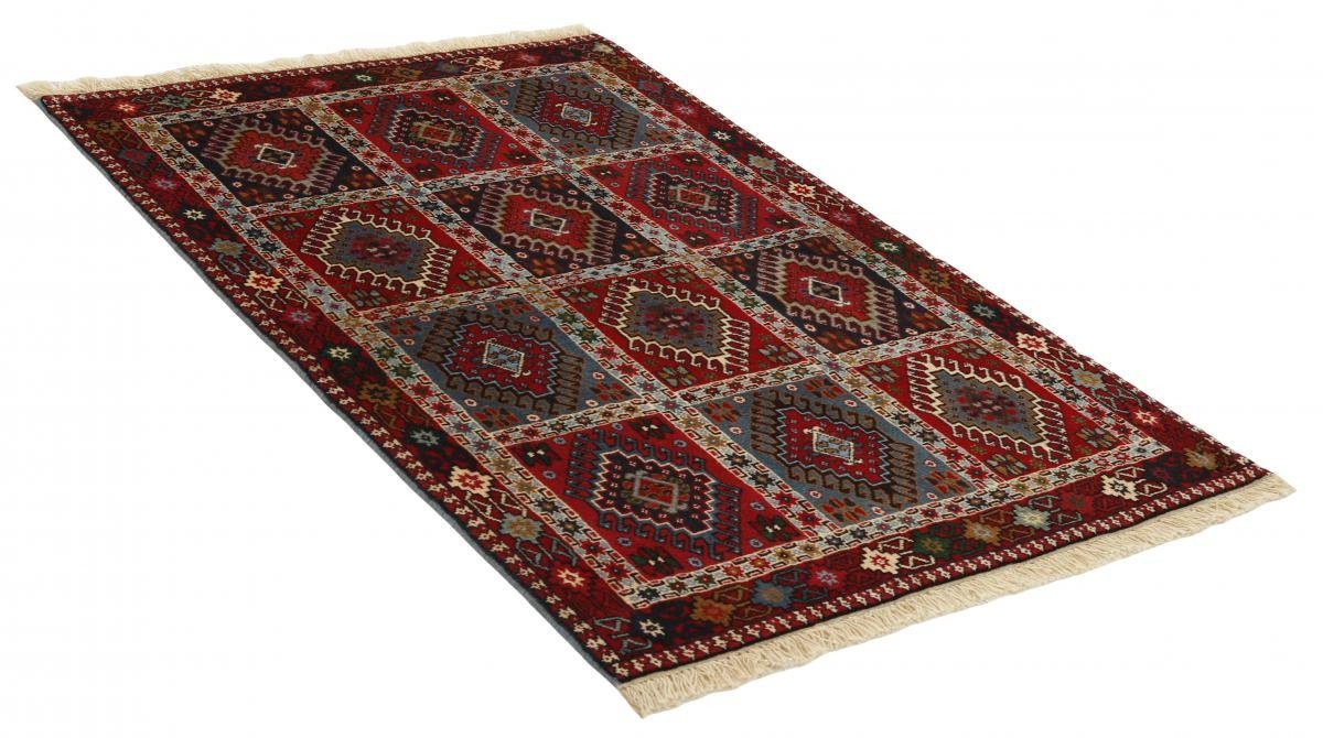 Orientteppich Yalameh 103x149 Handgeknüpfter Perserteppich, Nain / Trading, 12 rechteckig, mm Orientteppich Höhe
