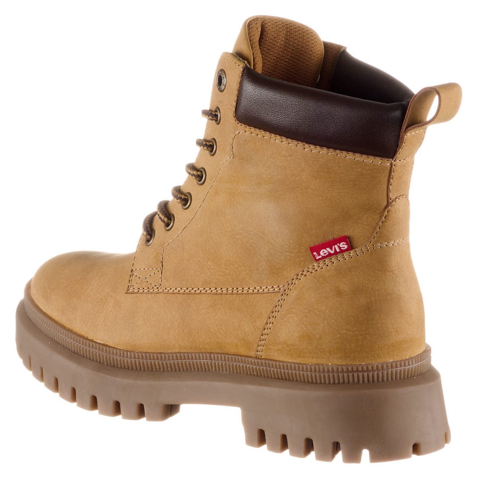 Levi's® Lennox Schnürboots, Blockabsatz, Schnürstiefelette, Boots, gepolste günstig online kaufen