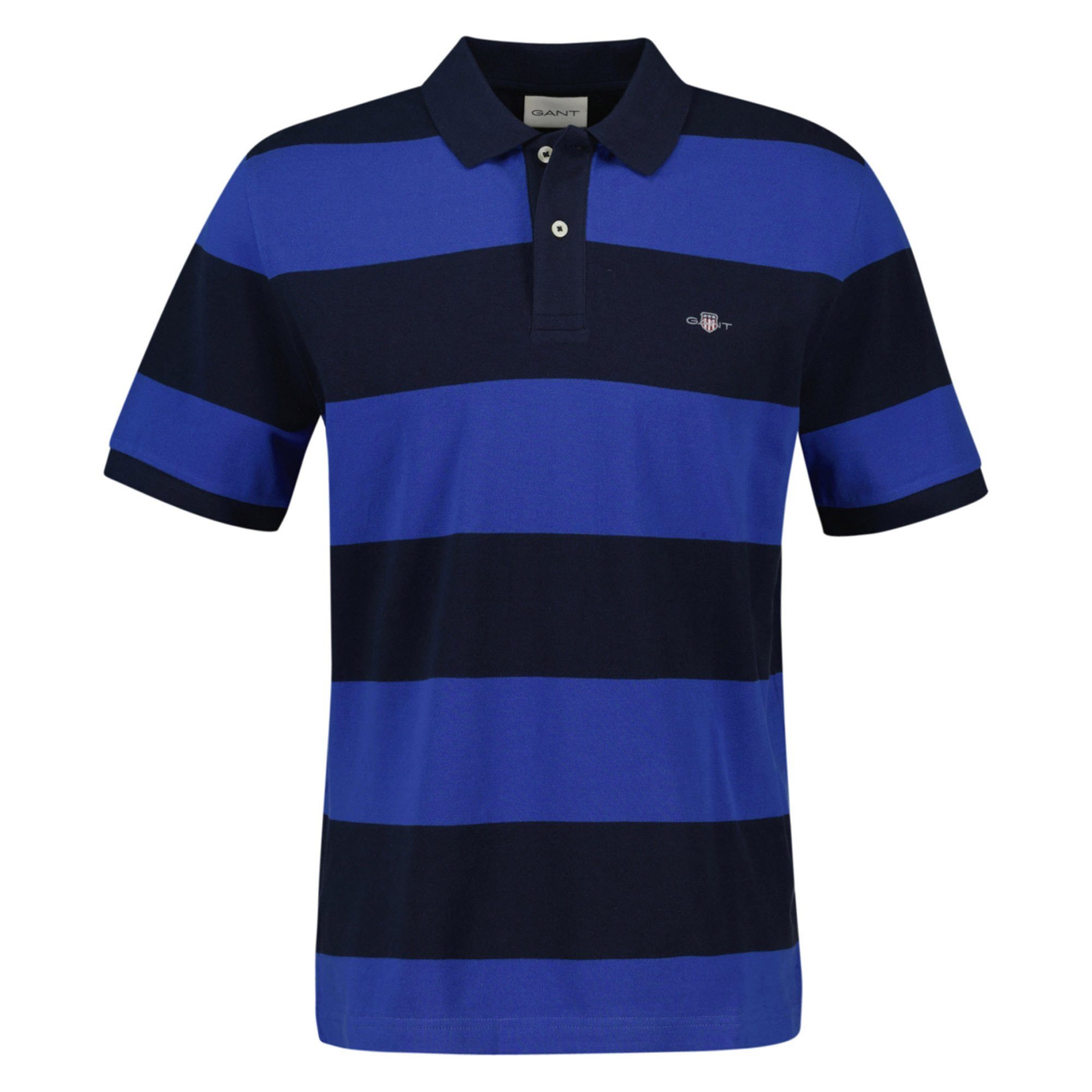 Gant Poloshirt Herren Poloshirt Baumwolle BLOCK STRIPE POLO