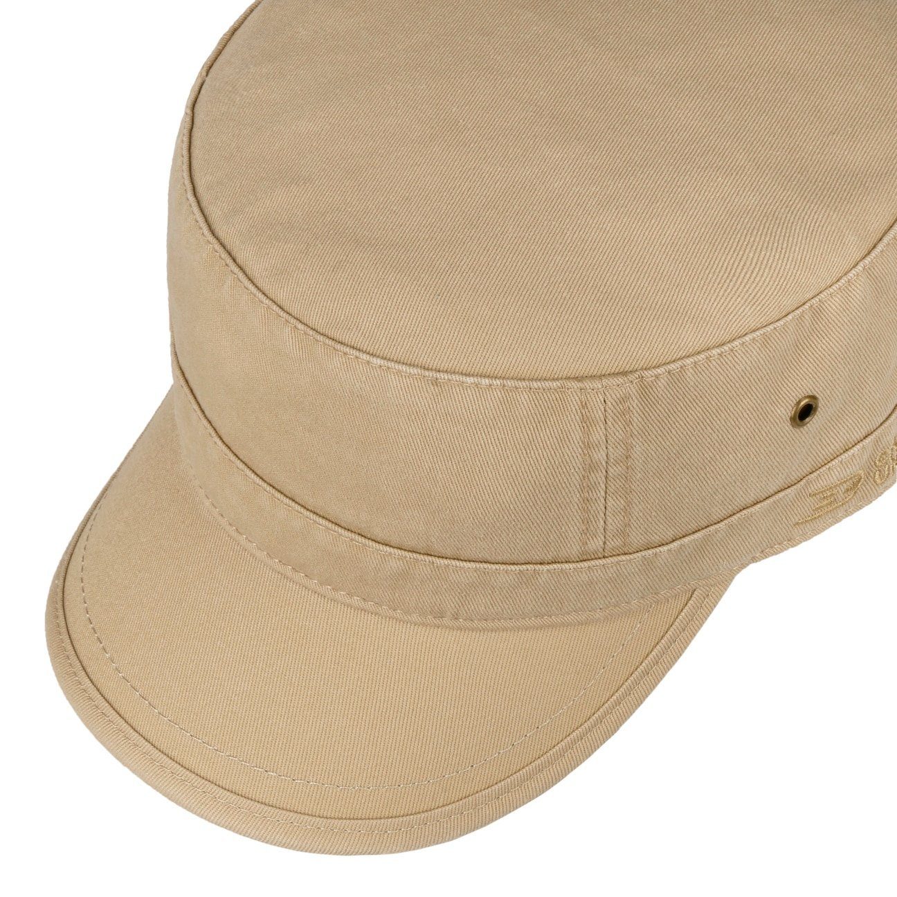CapUniverse Army Cap (1-St) mit Armycap beige Schirm