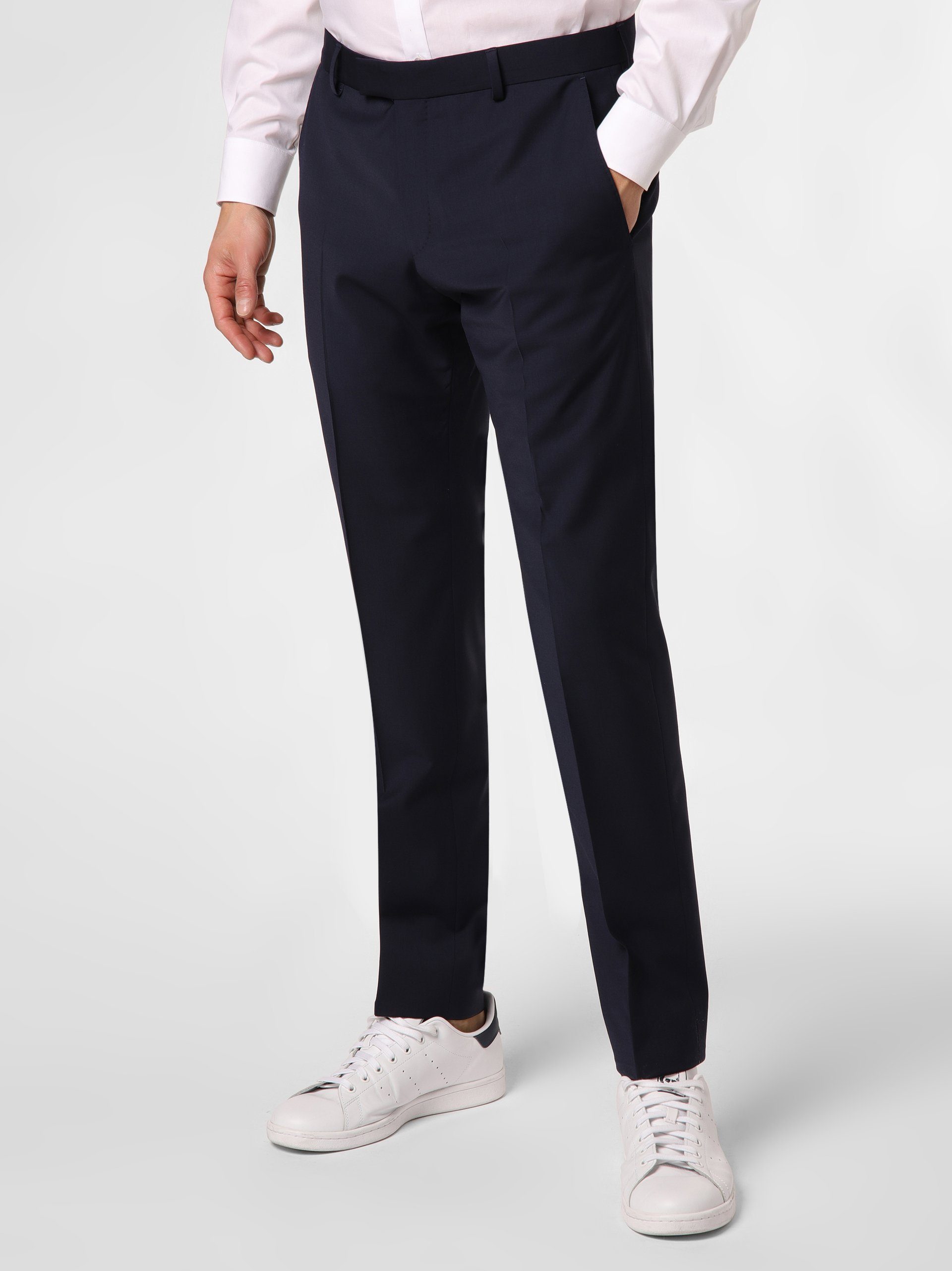 Strellson blue Stoffhose dark Mercer2.0