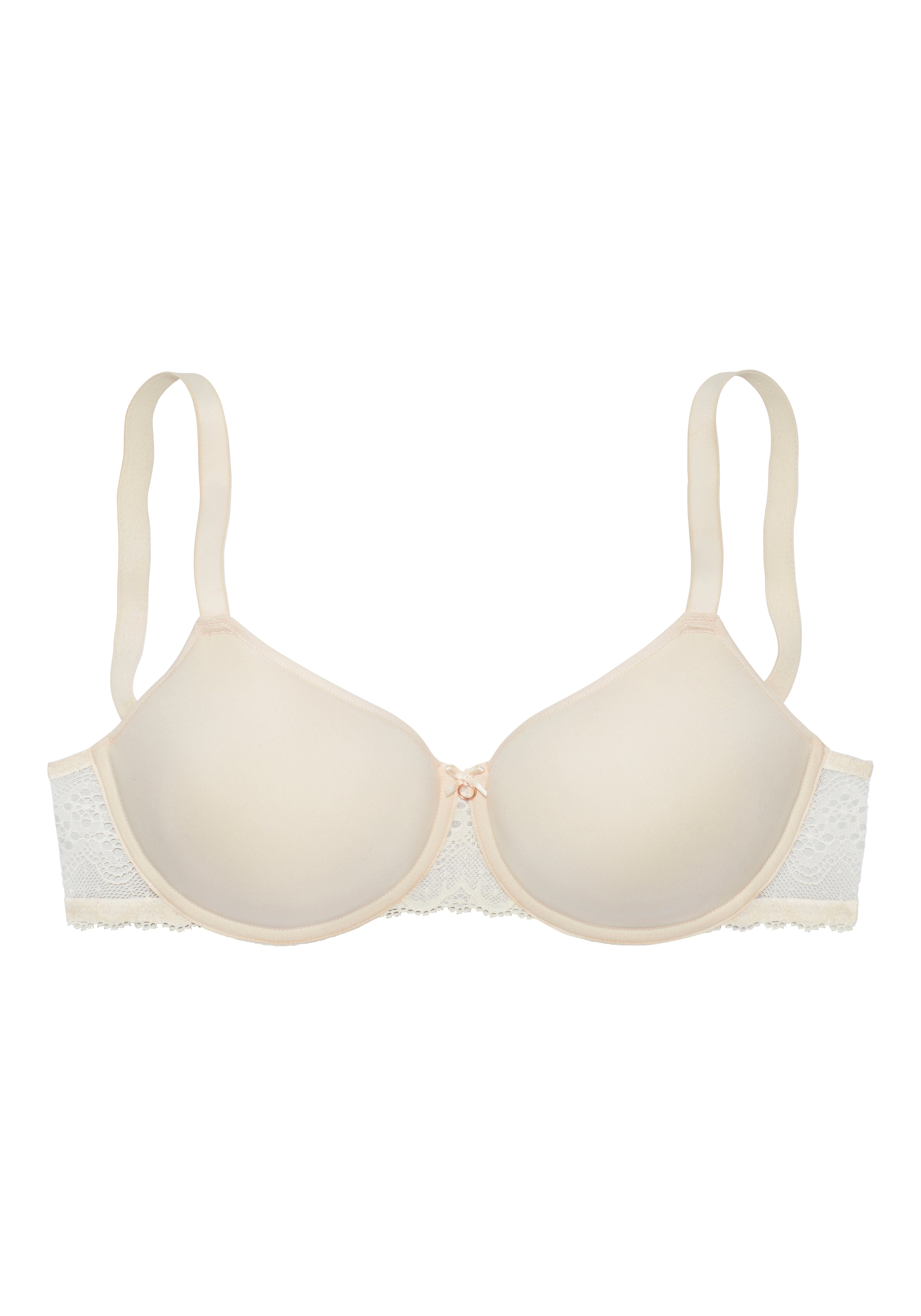 Minimizer-BH Nuance Basic feinen Dessous mit puder Spitzeneinsätzen,